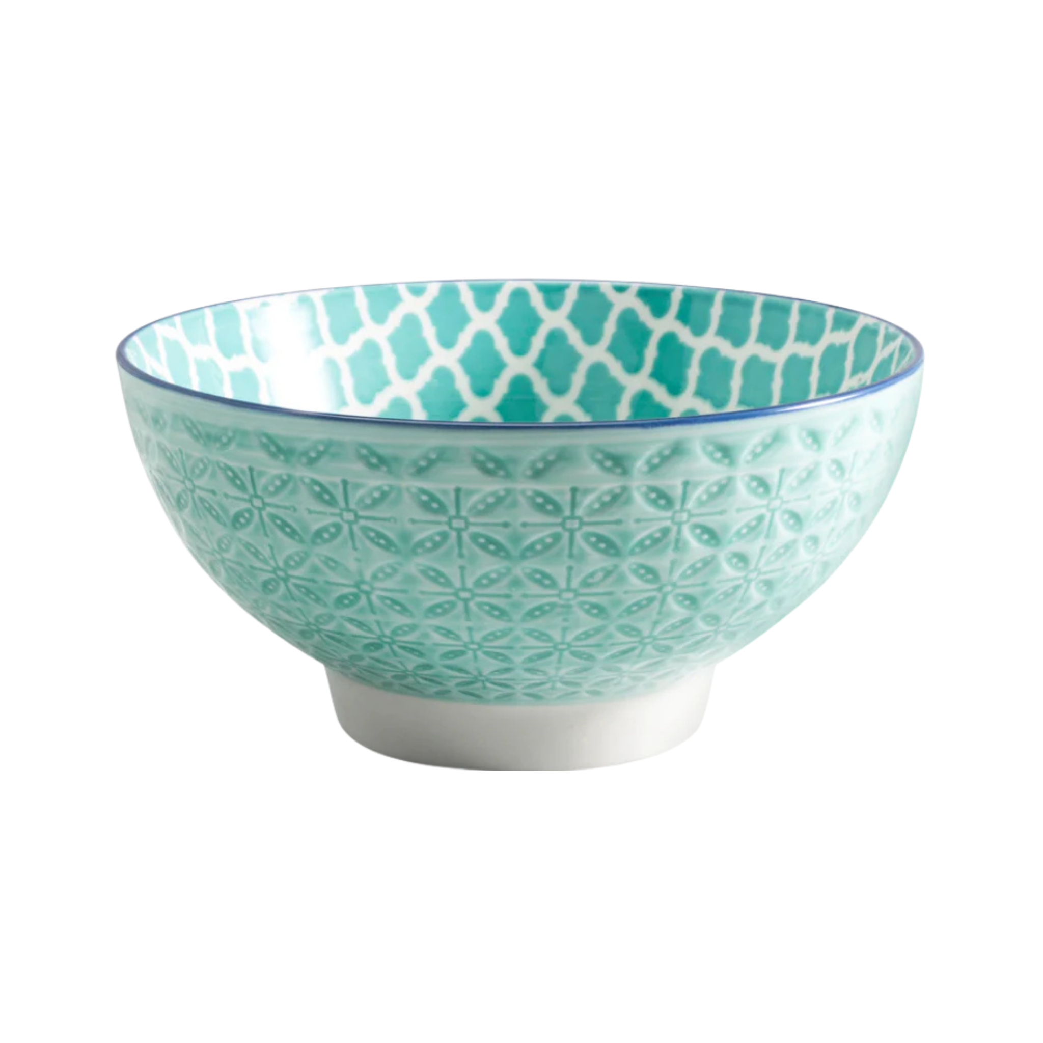 Bol sur pied Aster sarcelle 15 cm - BIA