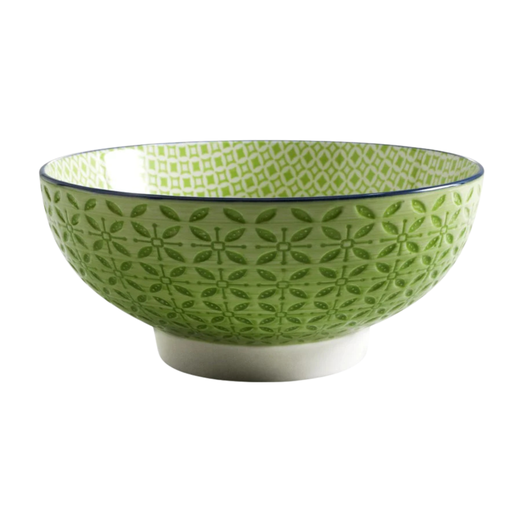 Aster Green Footed Serving Bowl 18.5 cm - BIA