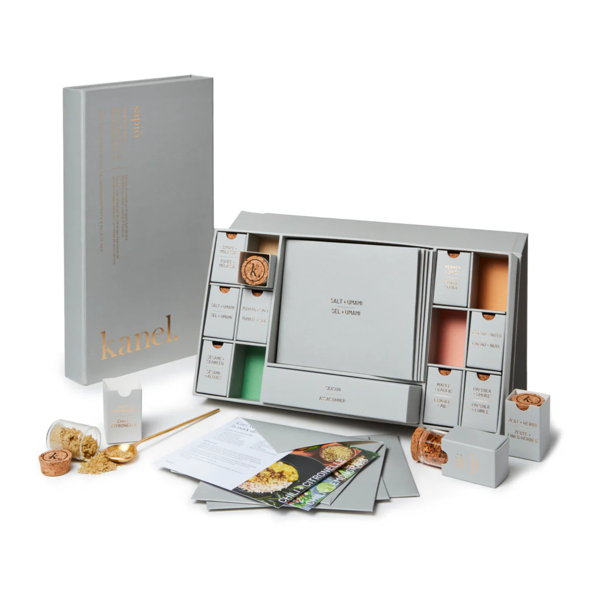 Sapiō - Kanel 12-Piece Spice and Salt Blend Set