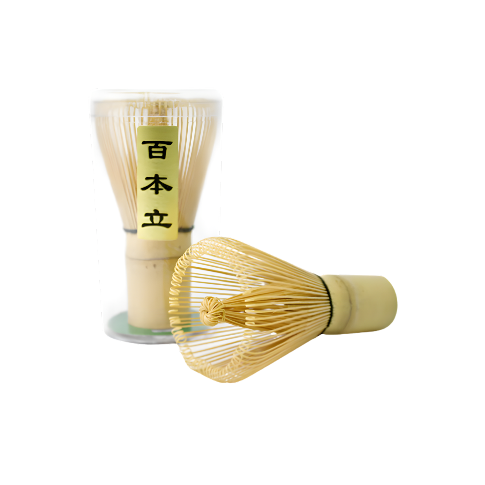 Fouet à matcha en bambou