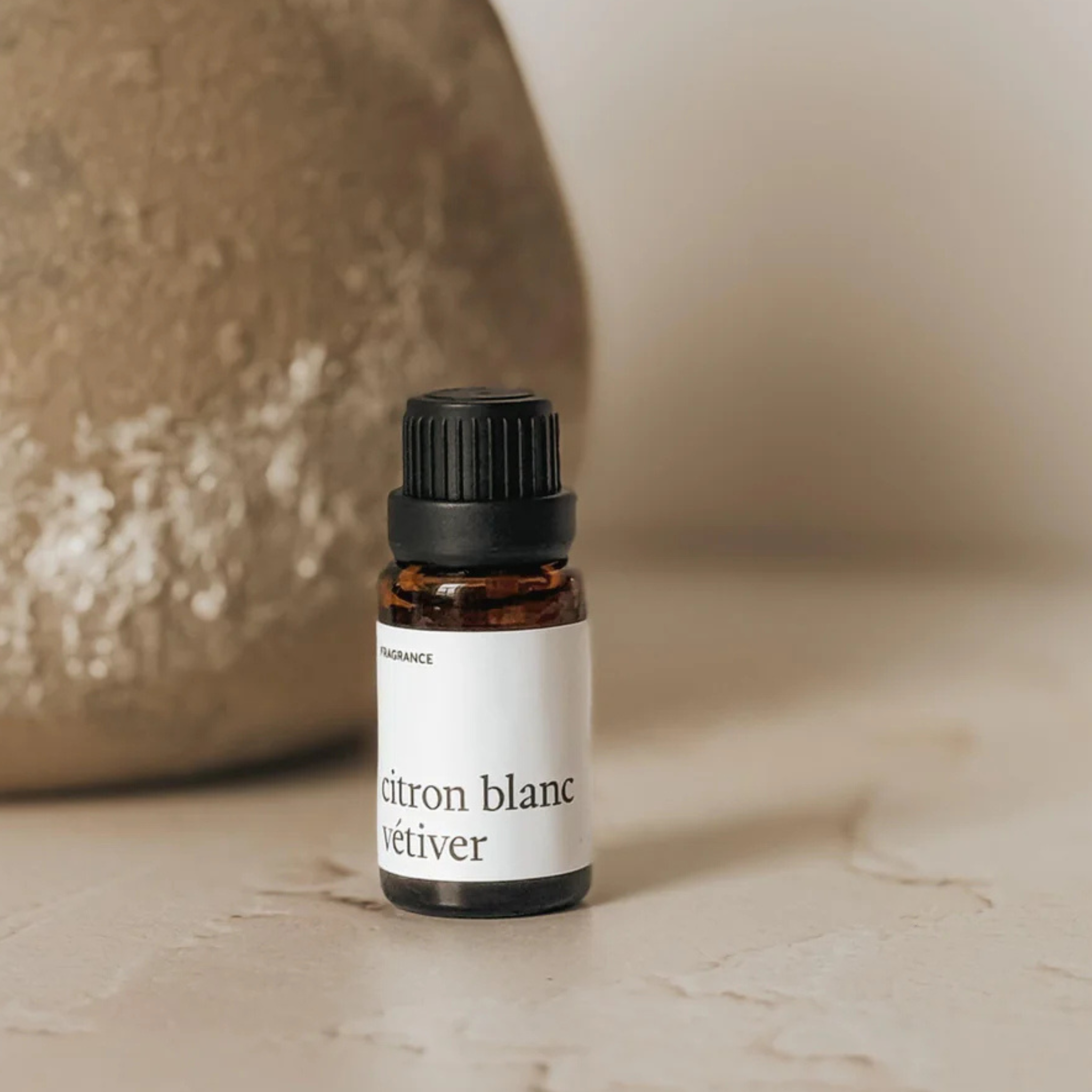 Fragrance pour balle de séchage Citron blanc et vétiver 15 ml - Marée Chandelles