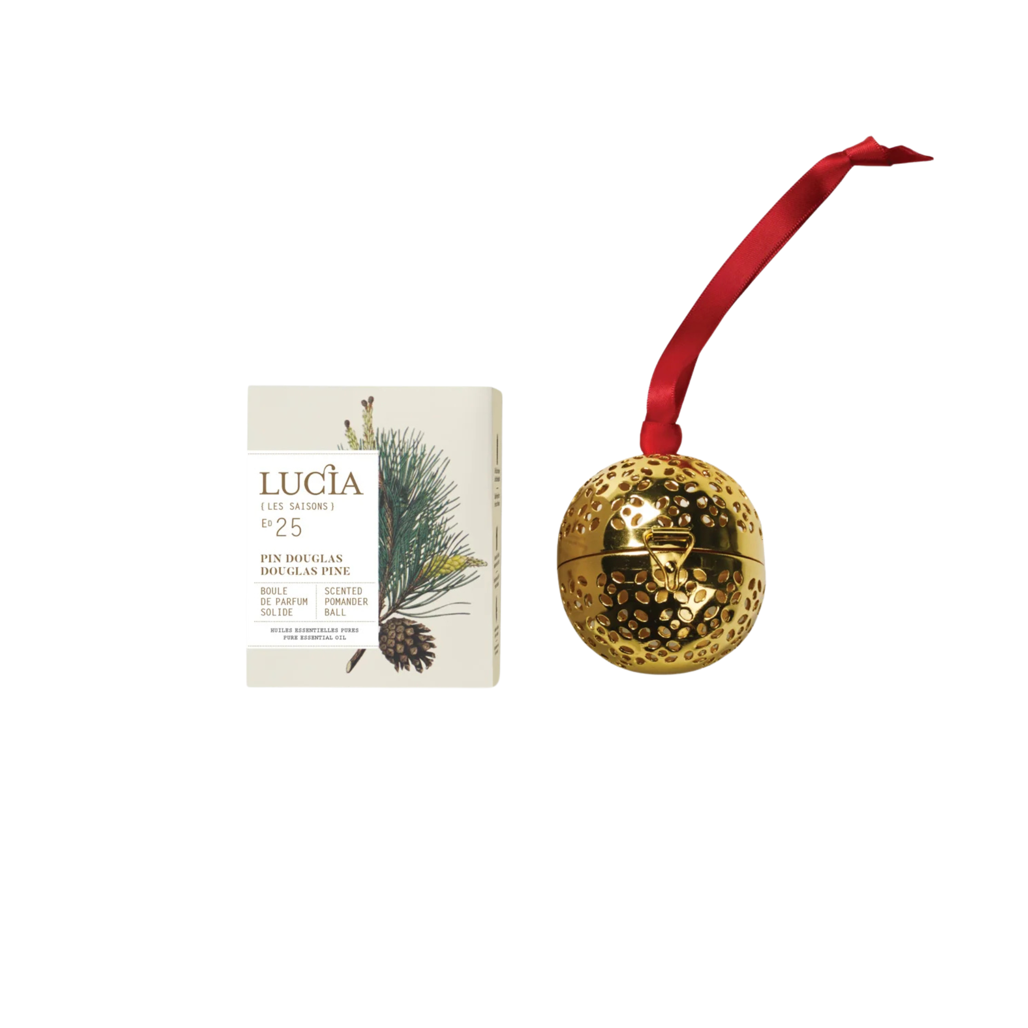 Boule de parfum solide Pin Douglas - Lucia