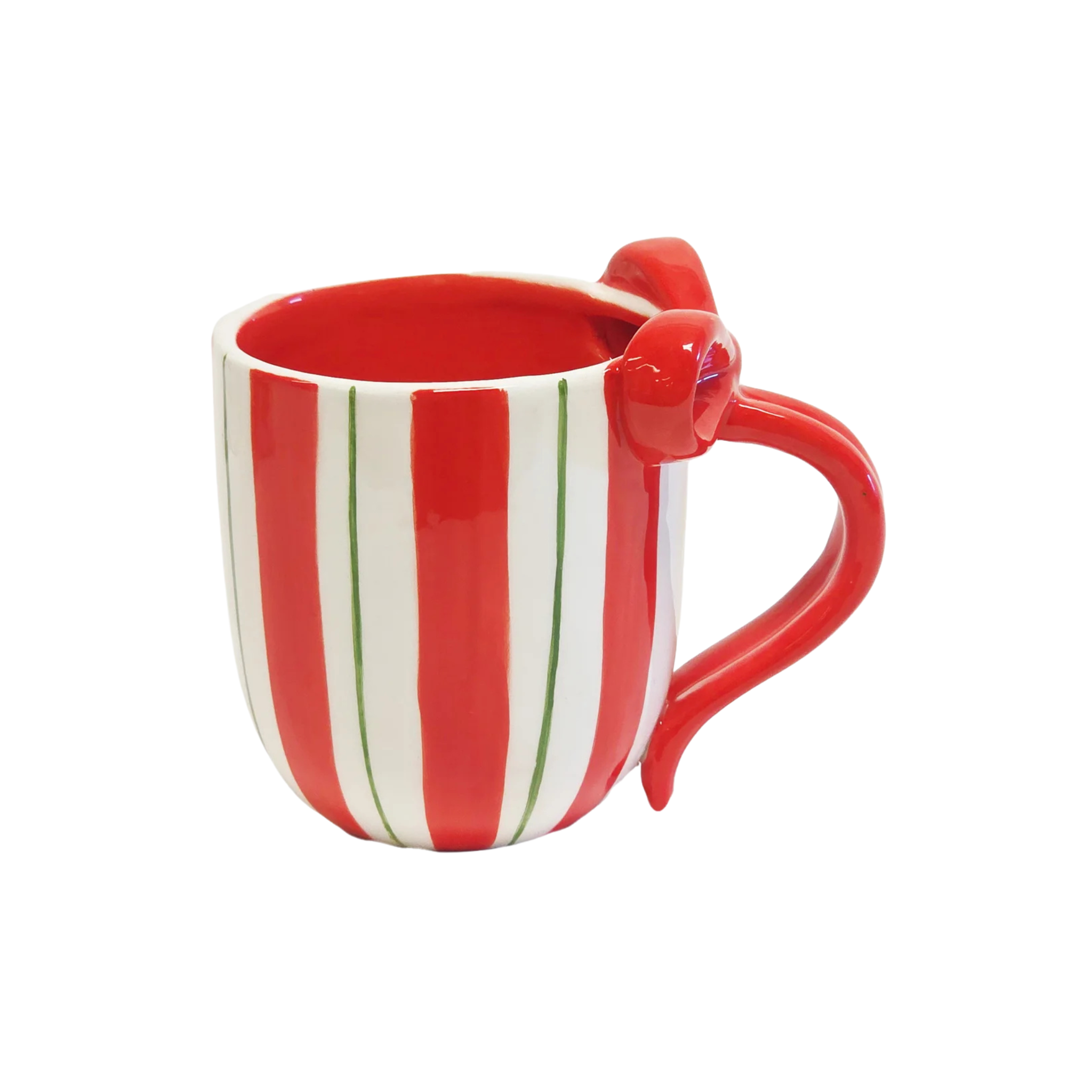 Tasse festive avec nœud rouge 325 ml