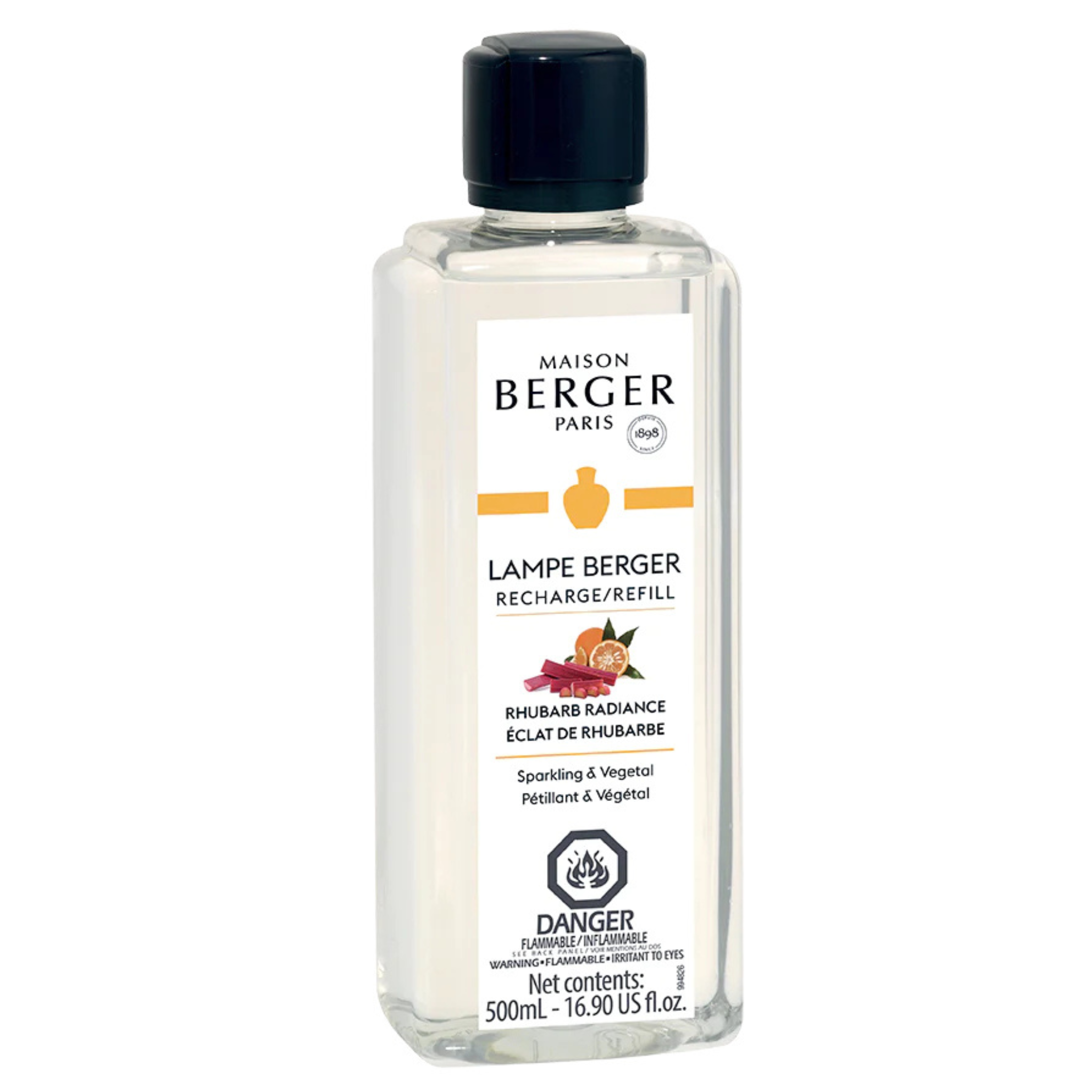 Recharge pour lampe Éclat de Rhubarbe 500ml - Maison Berger