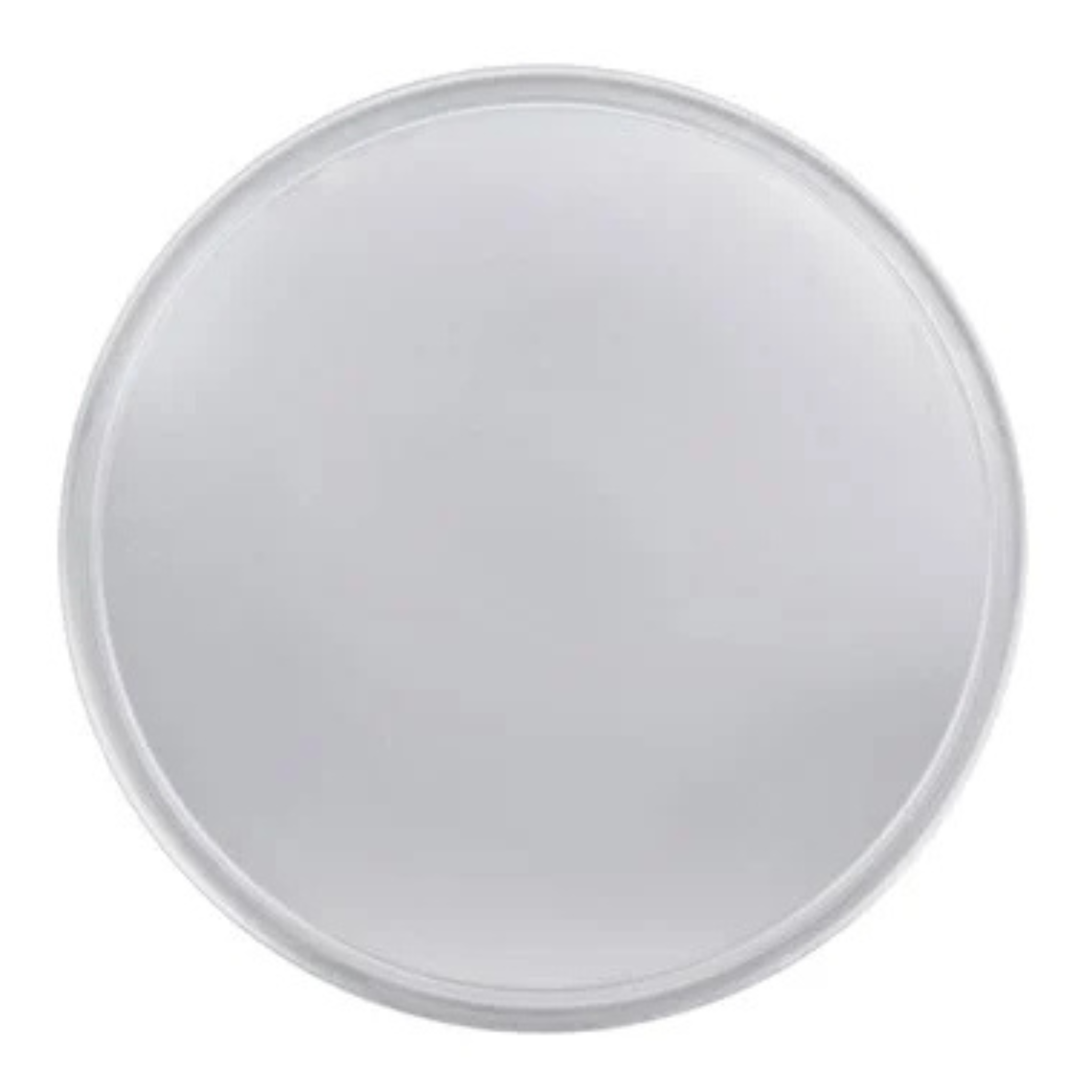 Assiette à pizza à bord roulé 16"