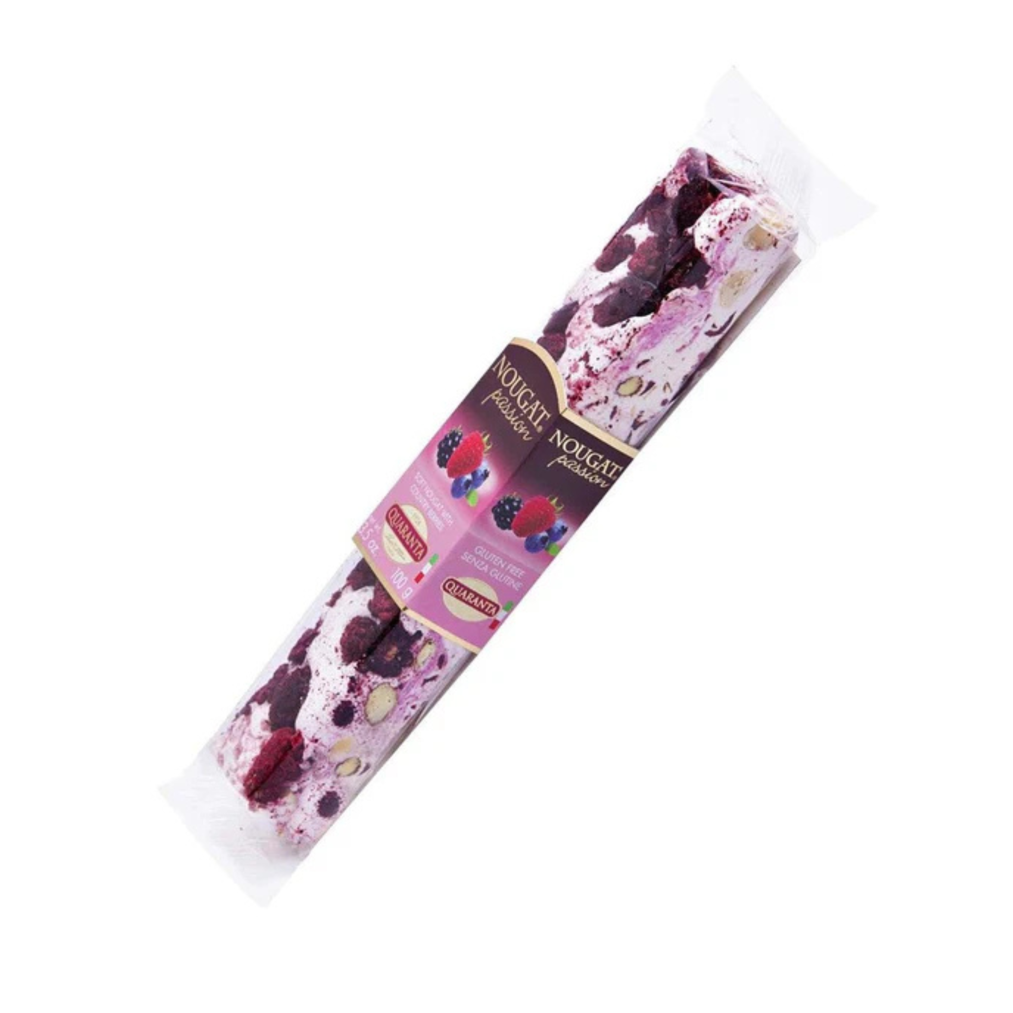 Nougat aux Baies 100g - Quaranta