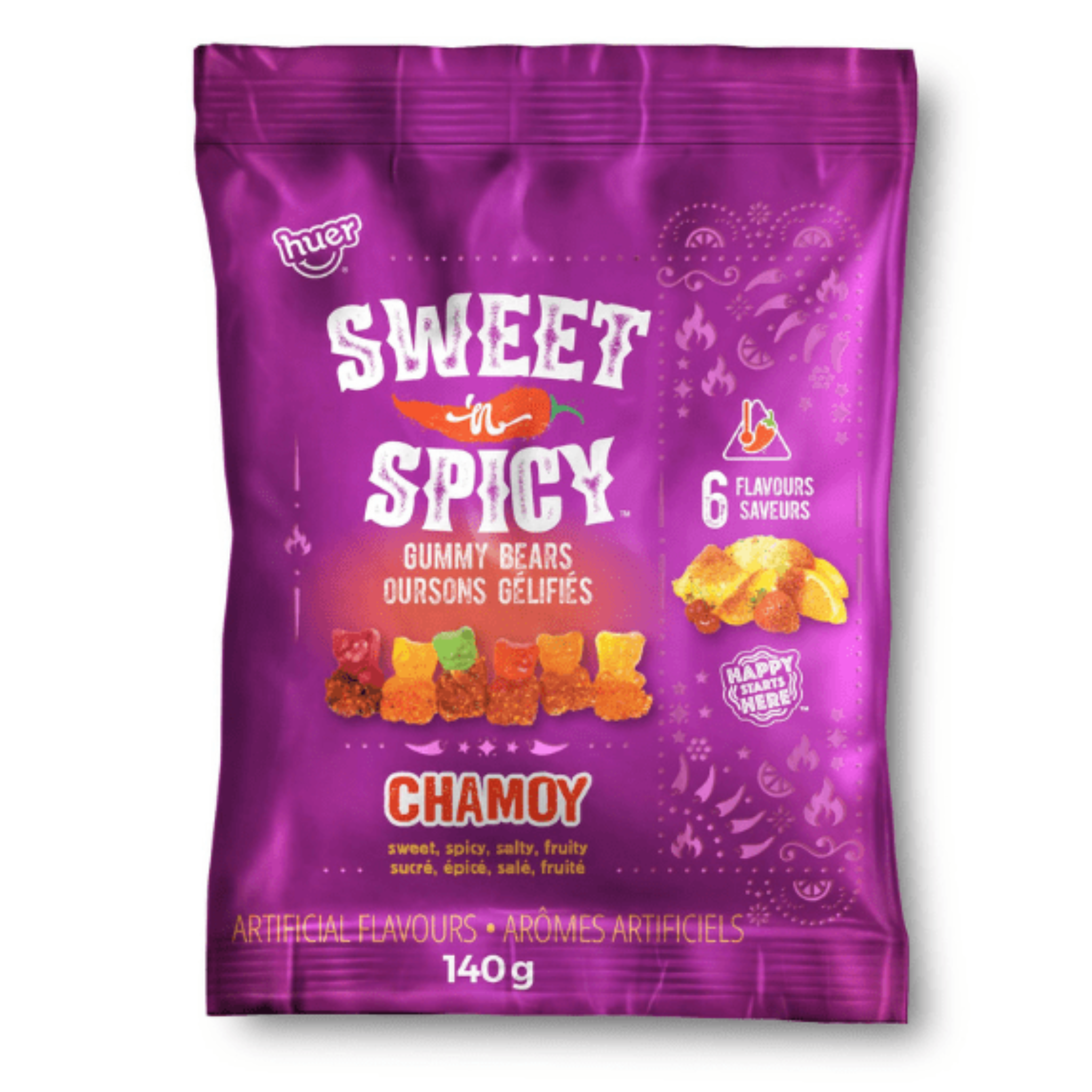 Sweet n' Spicy Bear Candy Bag 140g