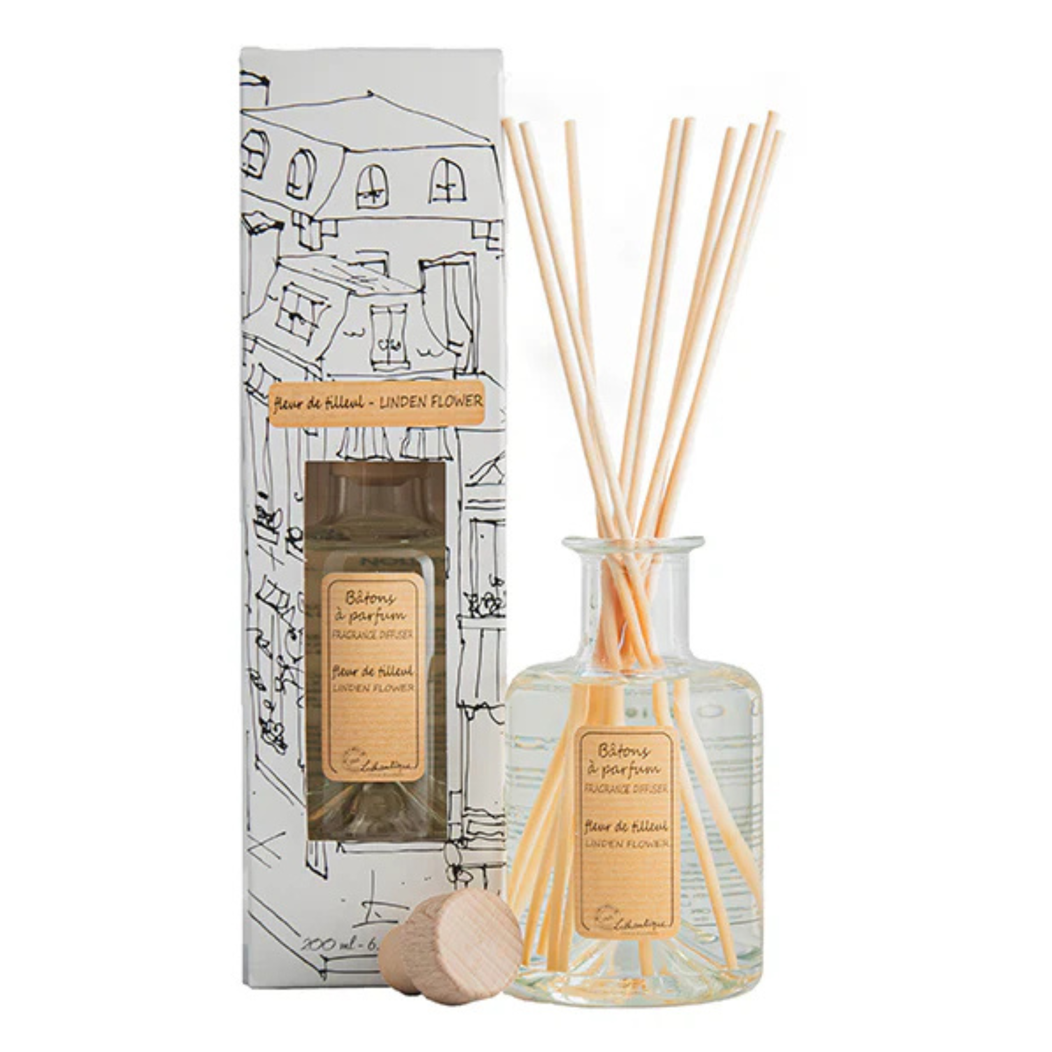 Linden Flower Fragrance Diffuser 200 mL - Lothantique
