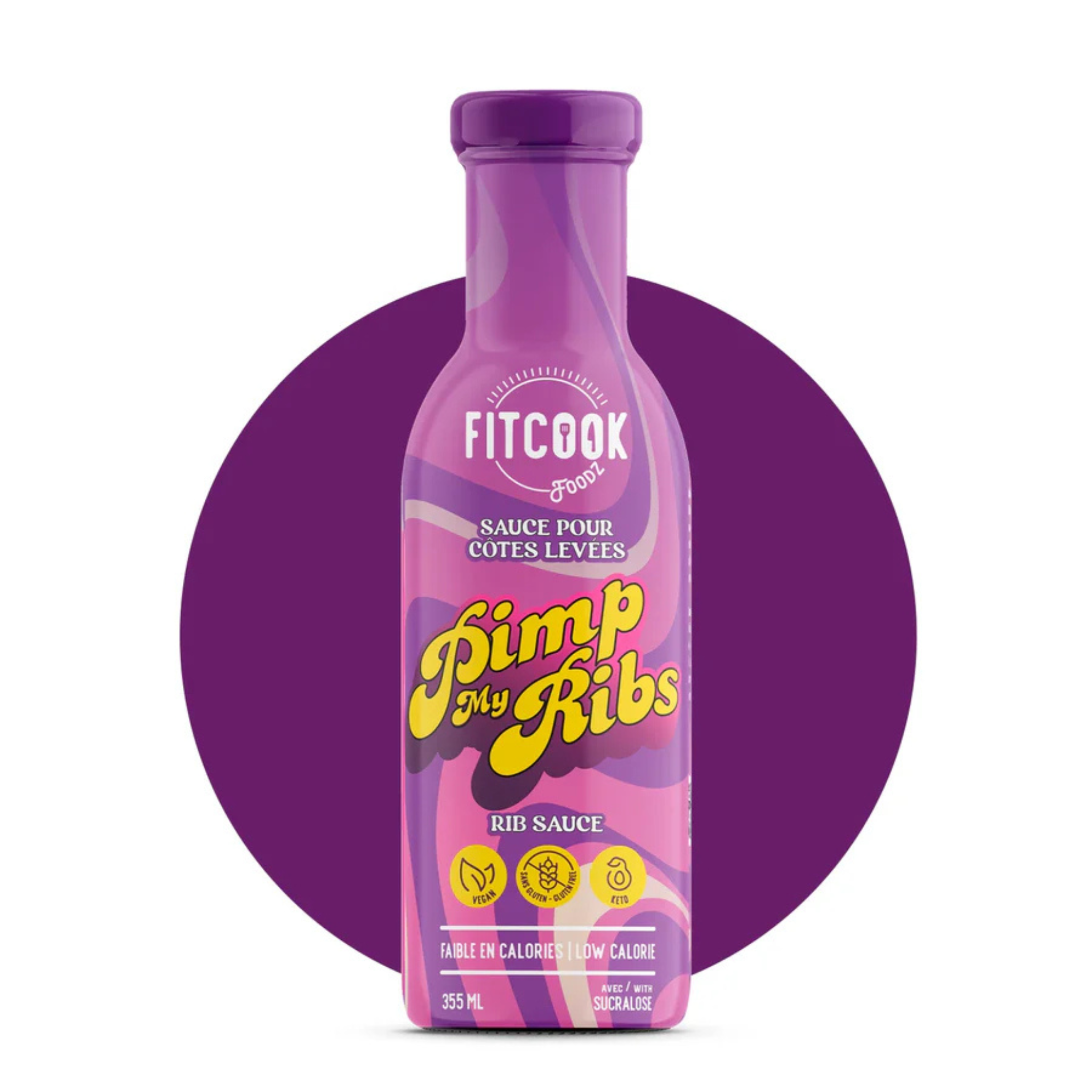 Pimp My Ribs Rib Sauce 355 ml - FitCook Foodz