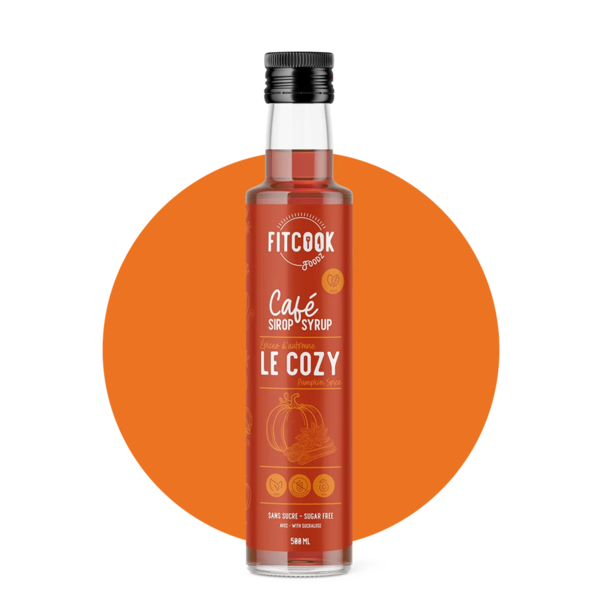 Le Cozy Coffee Syrup Autumn Spices 500 ml - FitCook Foodz