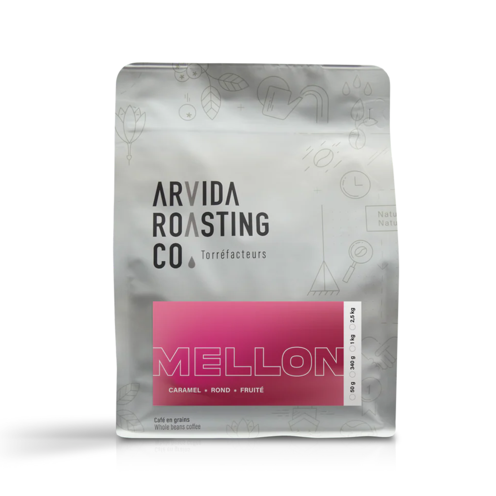 Mellon Espresso Blend Whole Bean Coffee 2.5 kg - Arvida Roasting Co
