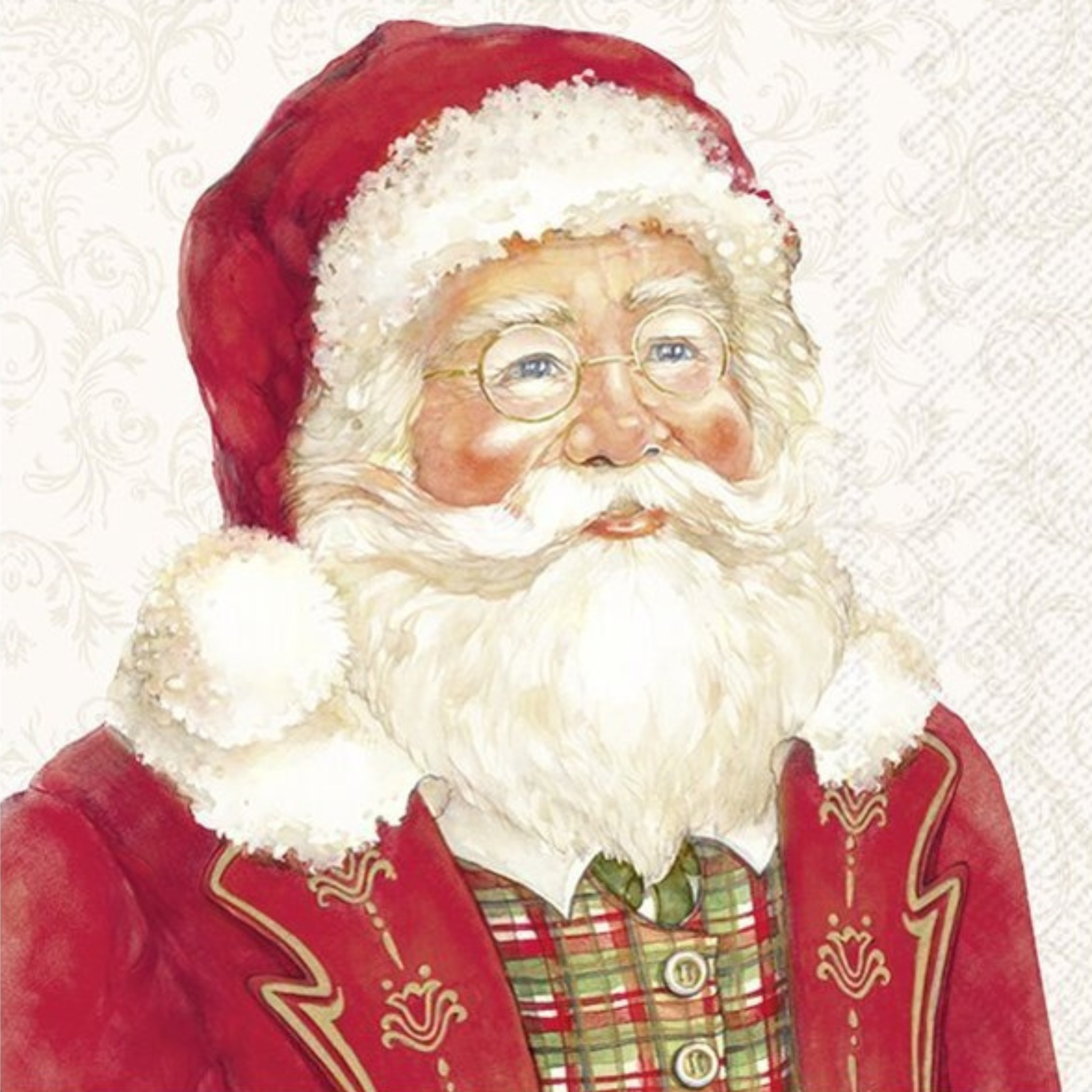 Ensemble de 20 serviettes en papier Rêve du Père-Noël