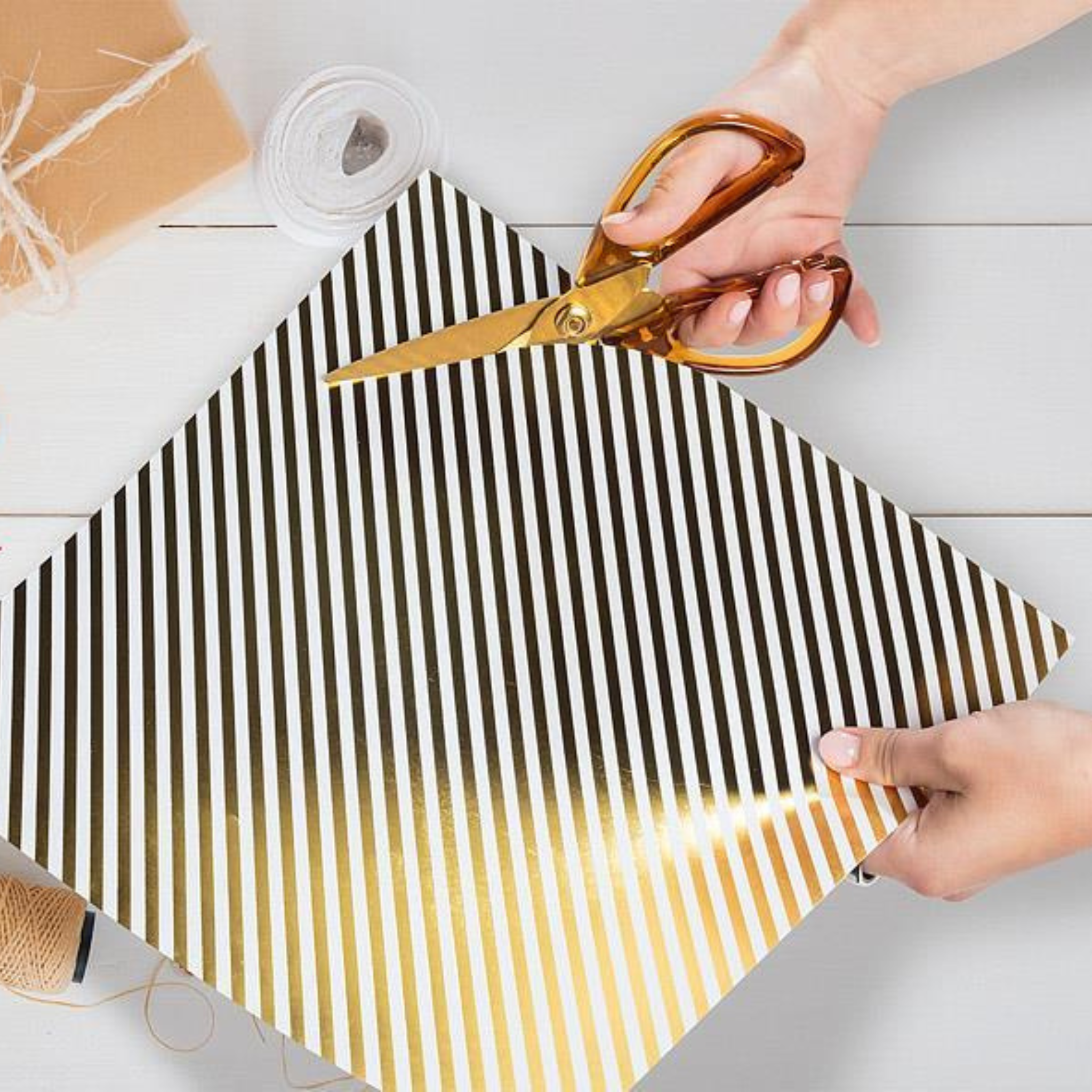 Ciseaux tout usage doré