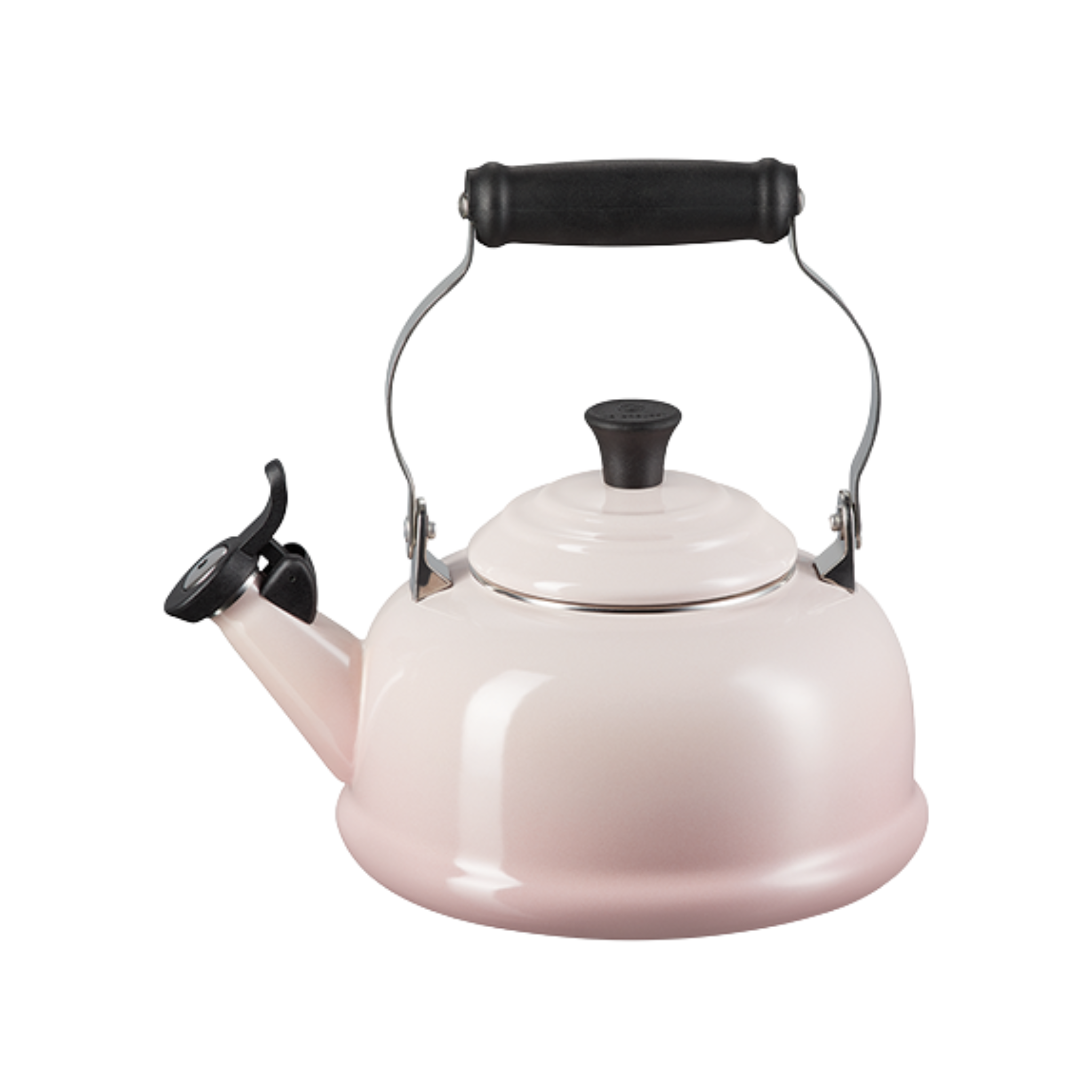 Bouilloire sifflante classique Shell Pink 1.6 L - Le Creuset
