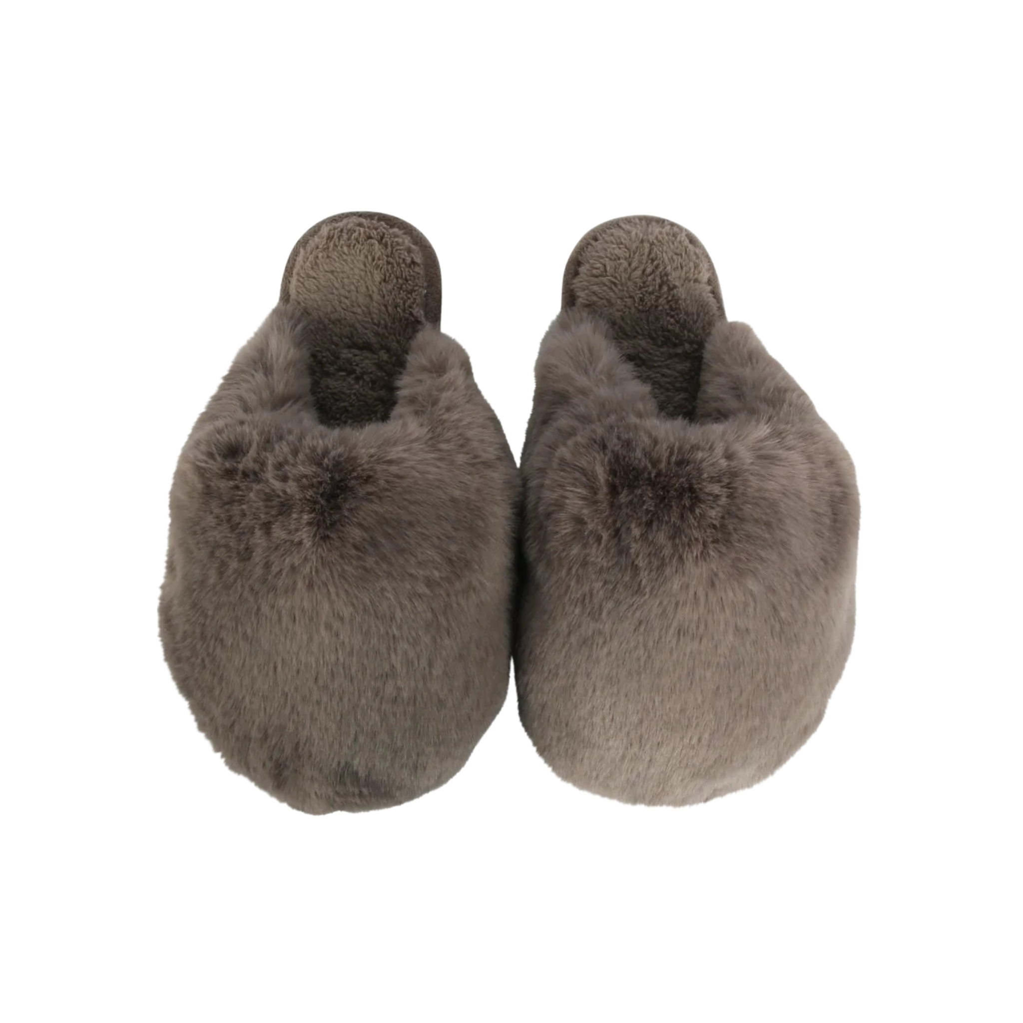 Pantoufles ultra douces charbon