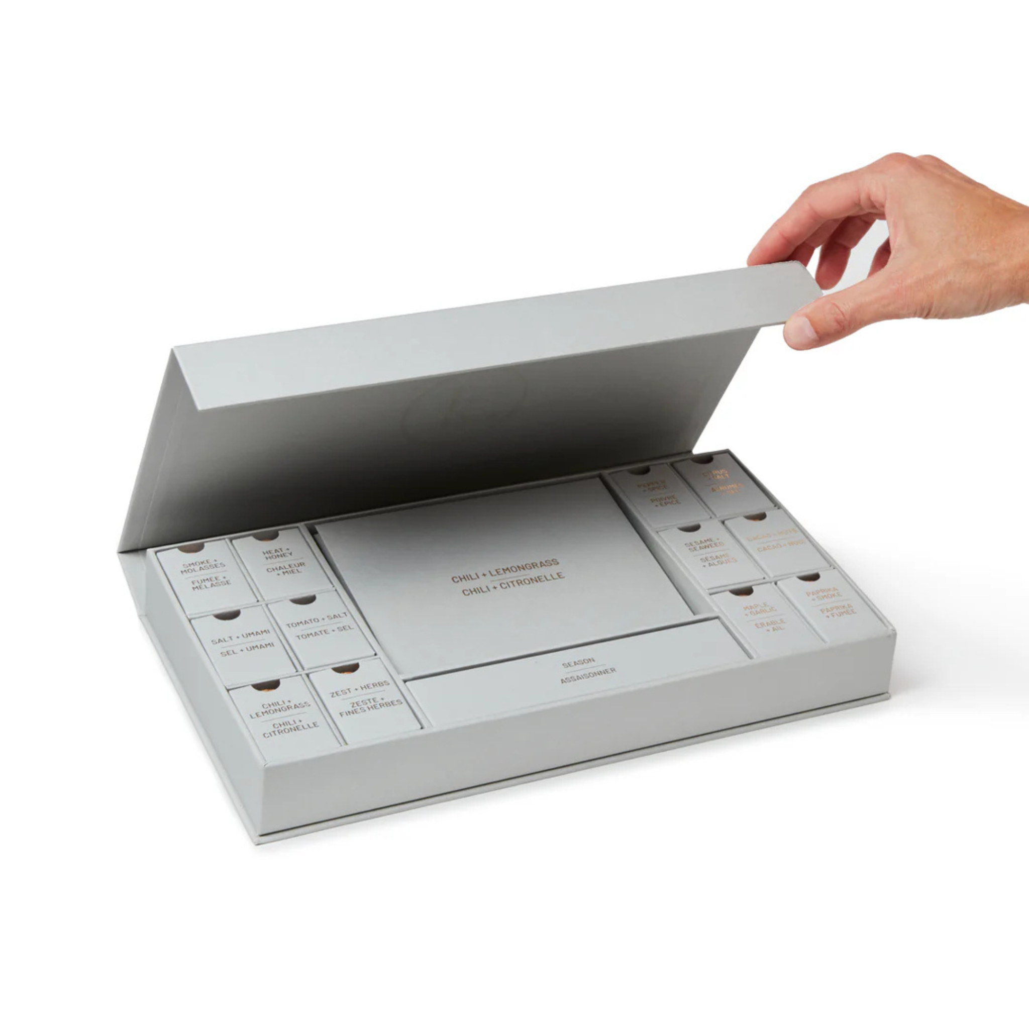 Sapiō - Kanel 12-Piece Spice and Salt Blend Set