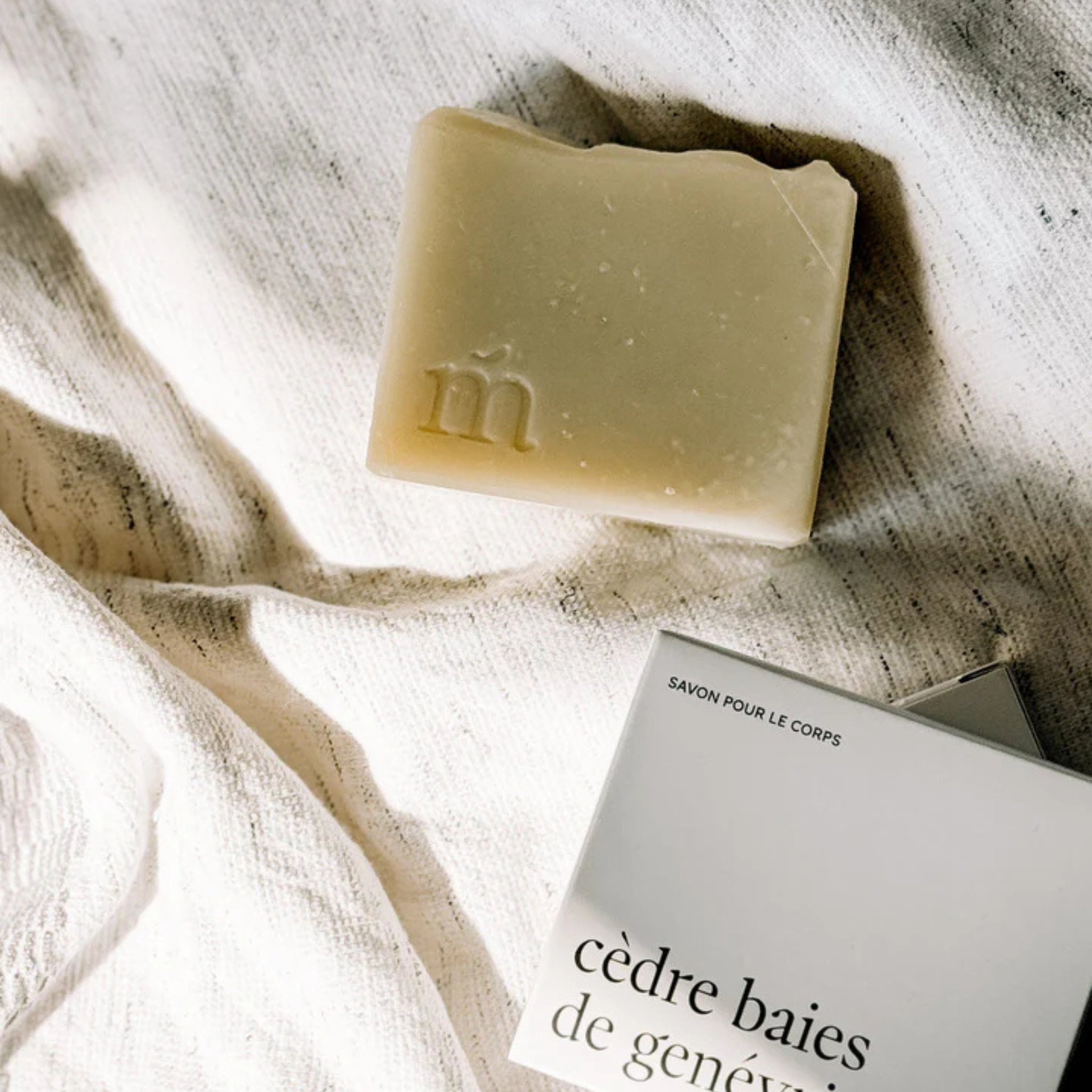 Cedar and Juniper Berry Body Soap Bar 115g - Tide Candles