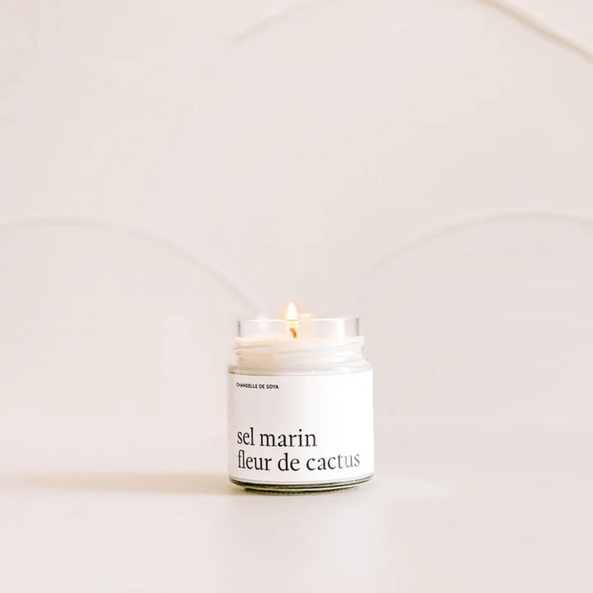 Sea Salt Cactus Flower Soy Candle 212 ml - Marée Candles
