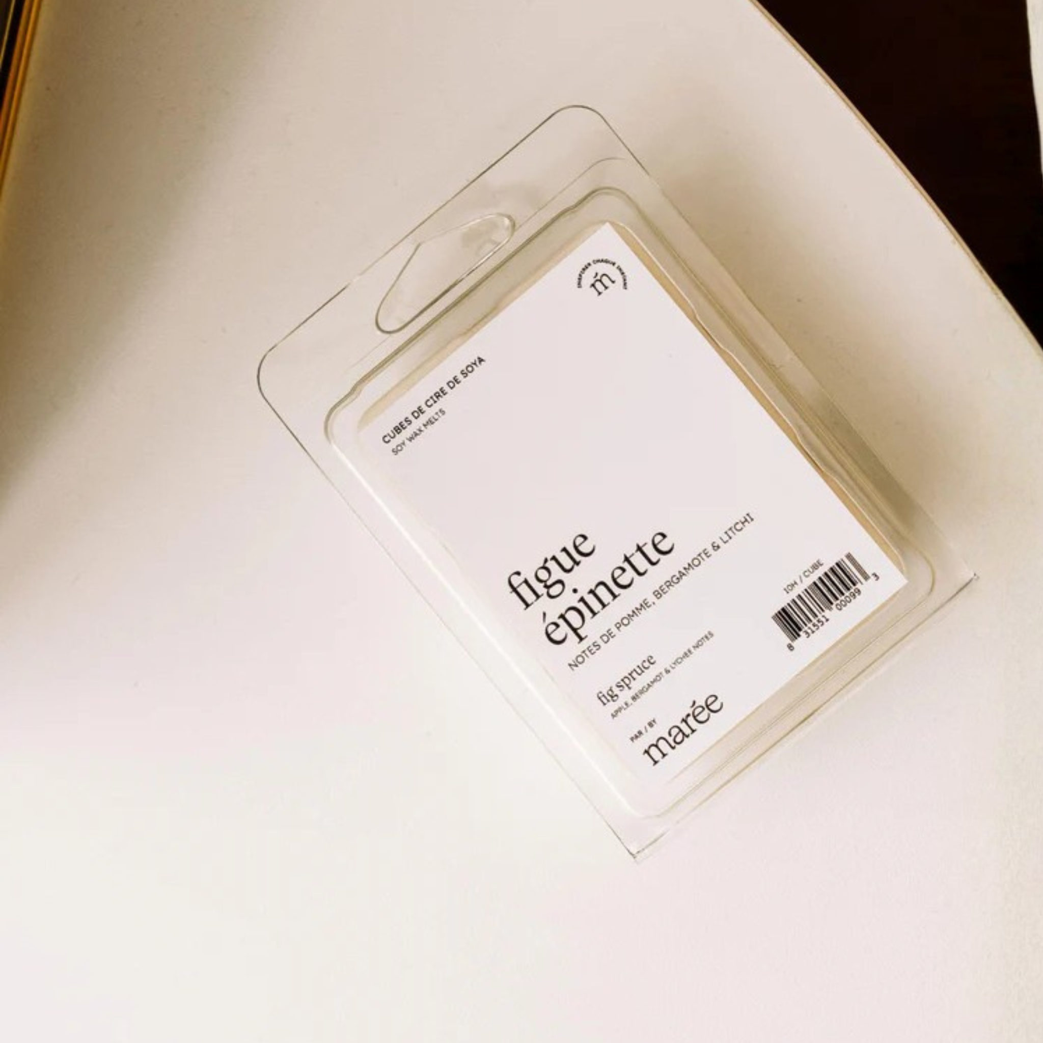 Fig and Spruce Soy Wax Cubes - Tide Candles