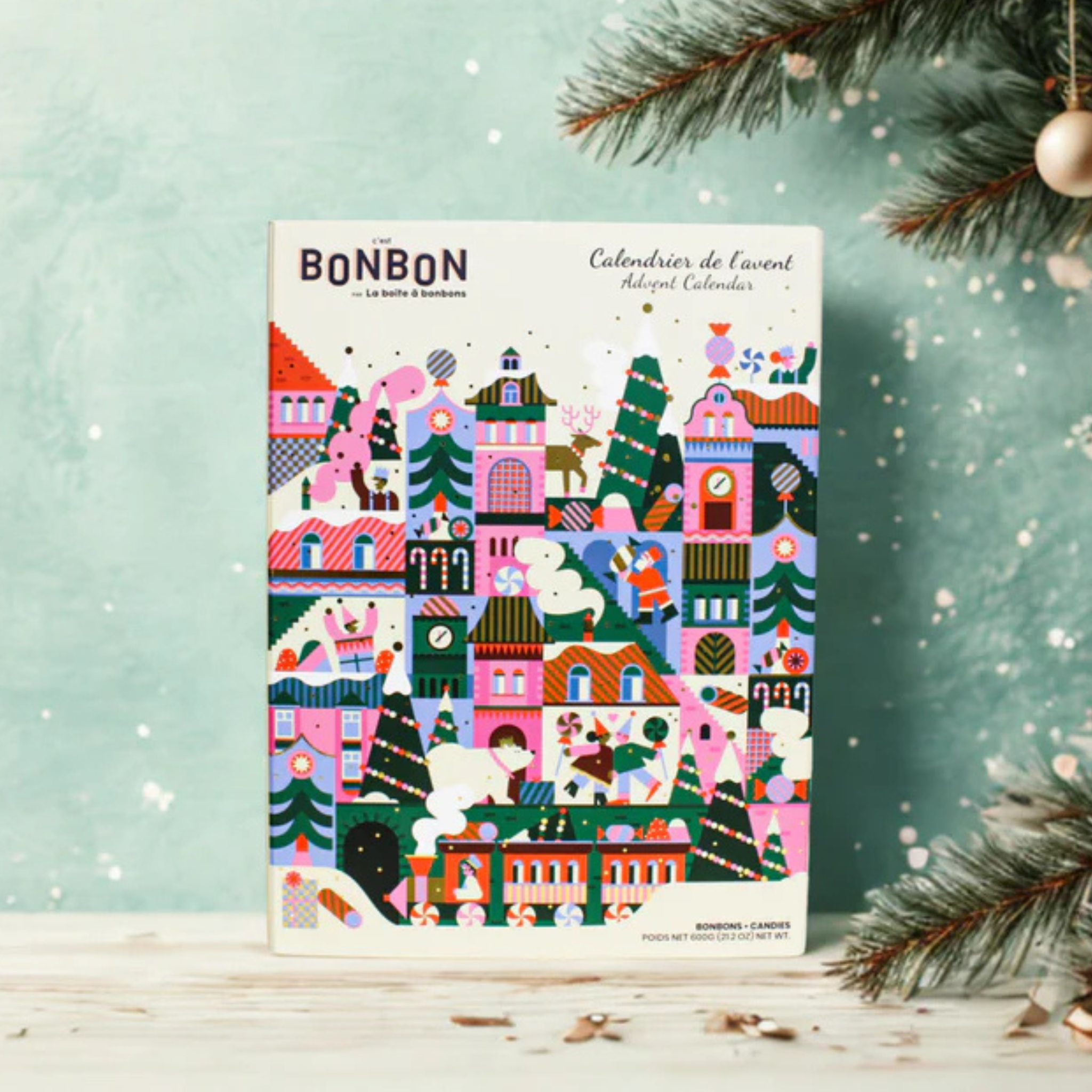 Calendrier de l'Avent - La boîte à bonbons