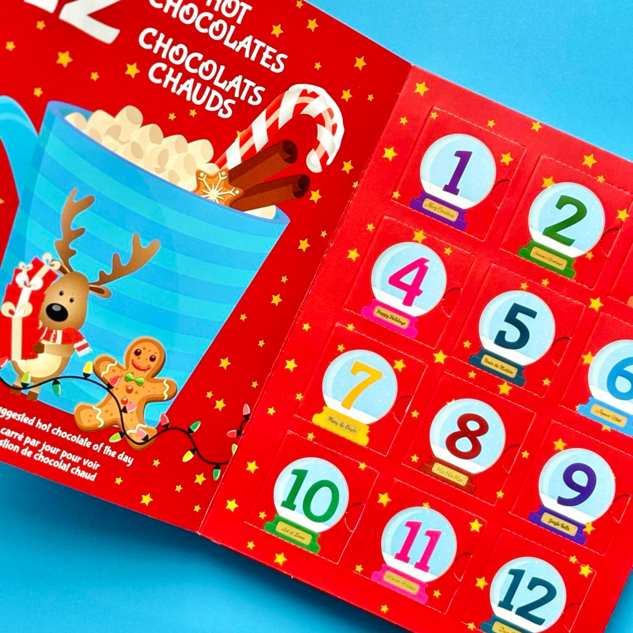 Calendrier de l’Avent 12 Jours de chocolat chaud - Gourmet du Village