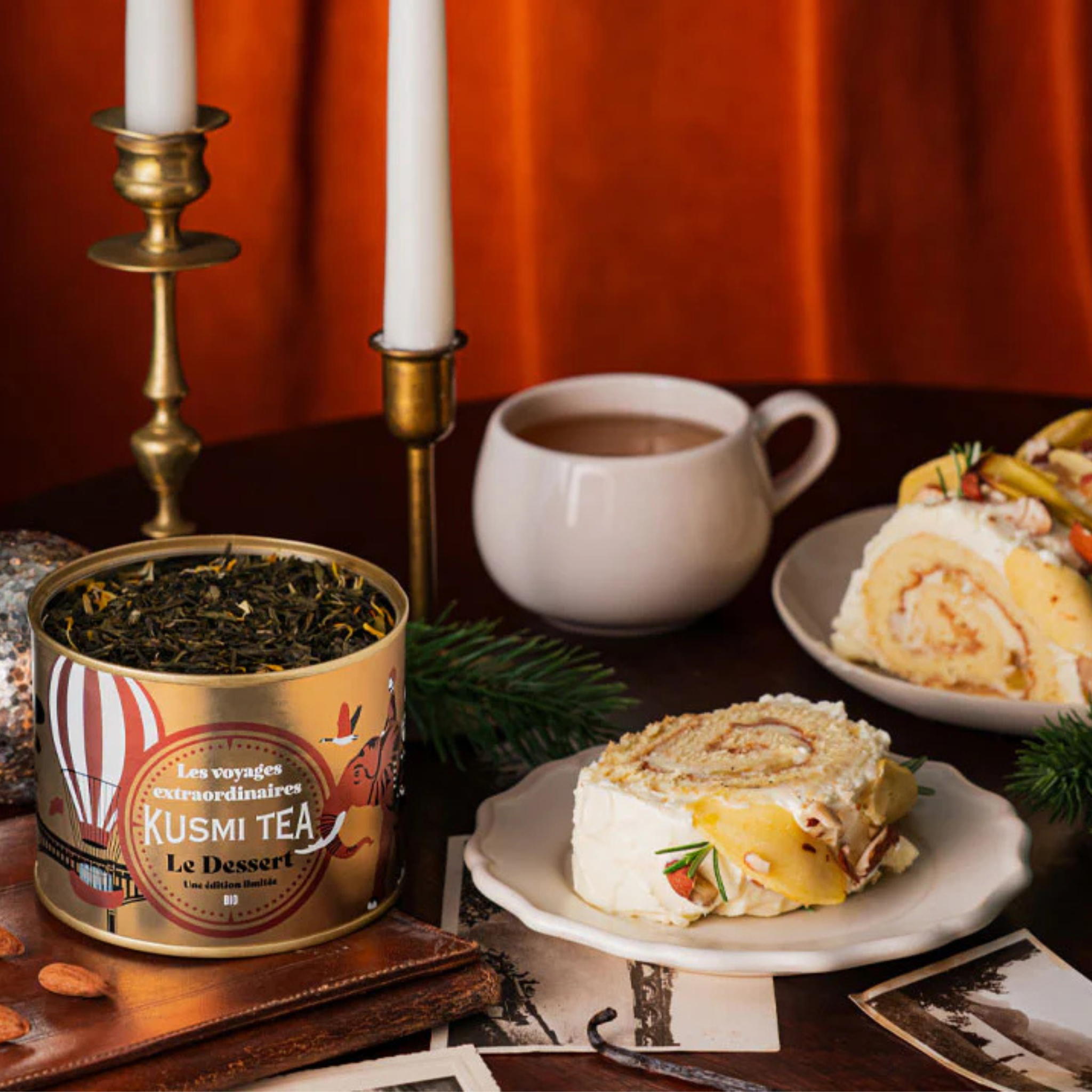 Thé vert bio Le Dessert 90 g - Kusmi Tea