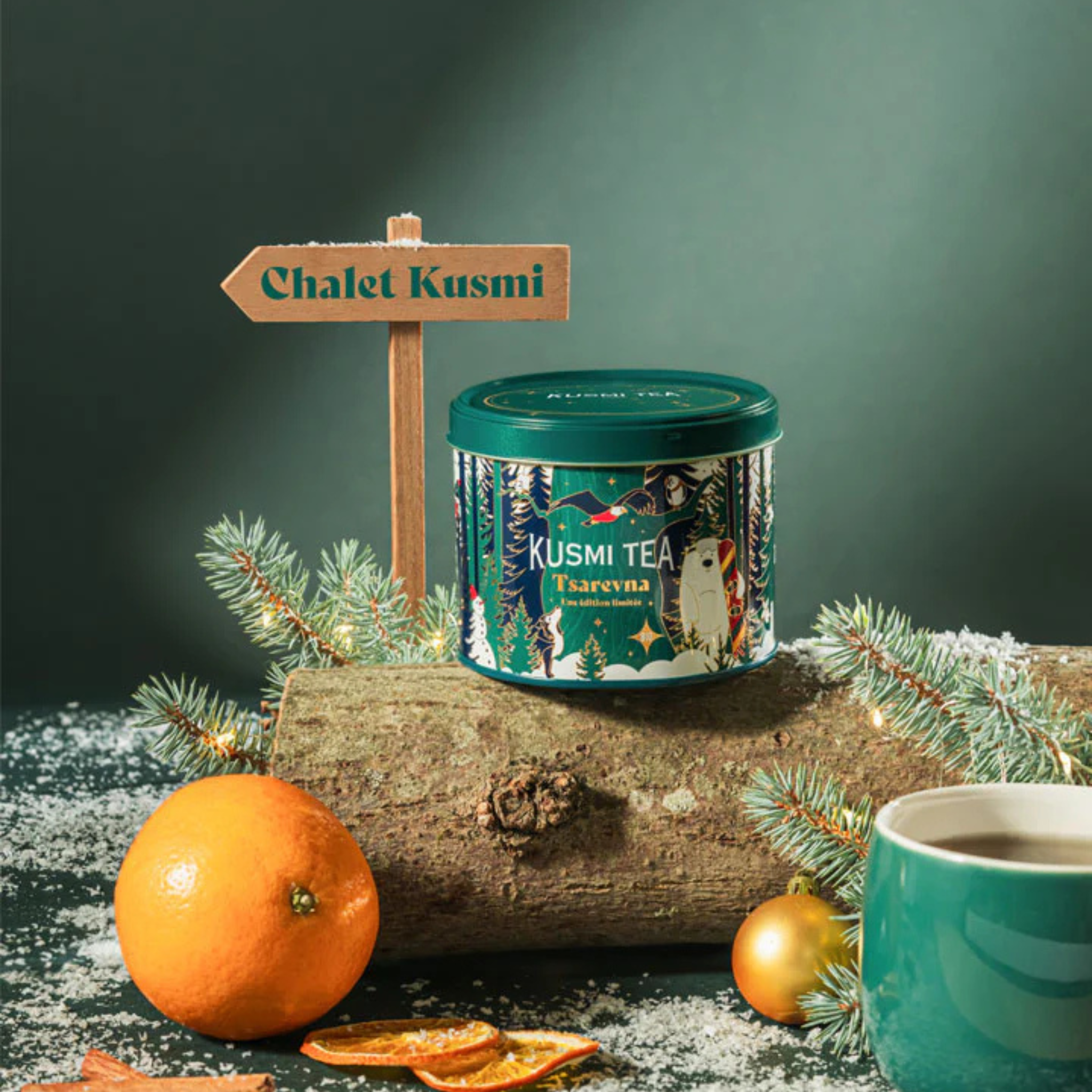 Thé noir bio Tsaverna édition 2024 120 g - Kusmi Tea