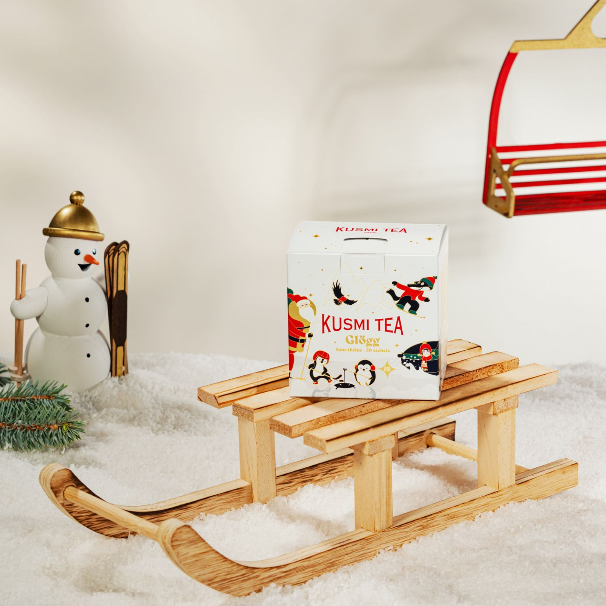 Ensemble de 20 sachets de thé bio Glögg édition 2024 - Kusmi Tea