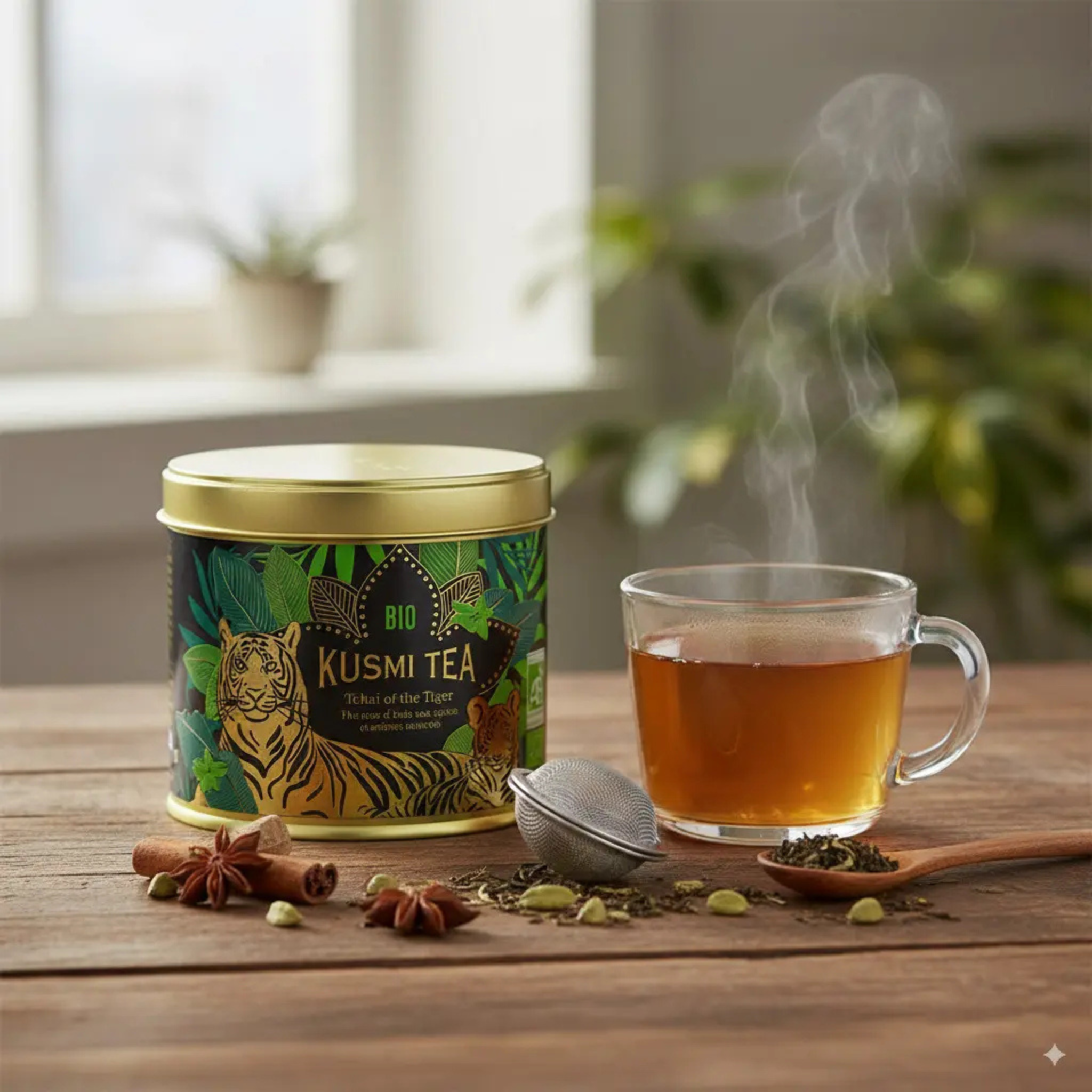 Thé noir bio Tchaï of the Tiger 100 g - Kusmi Tea