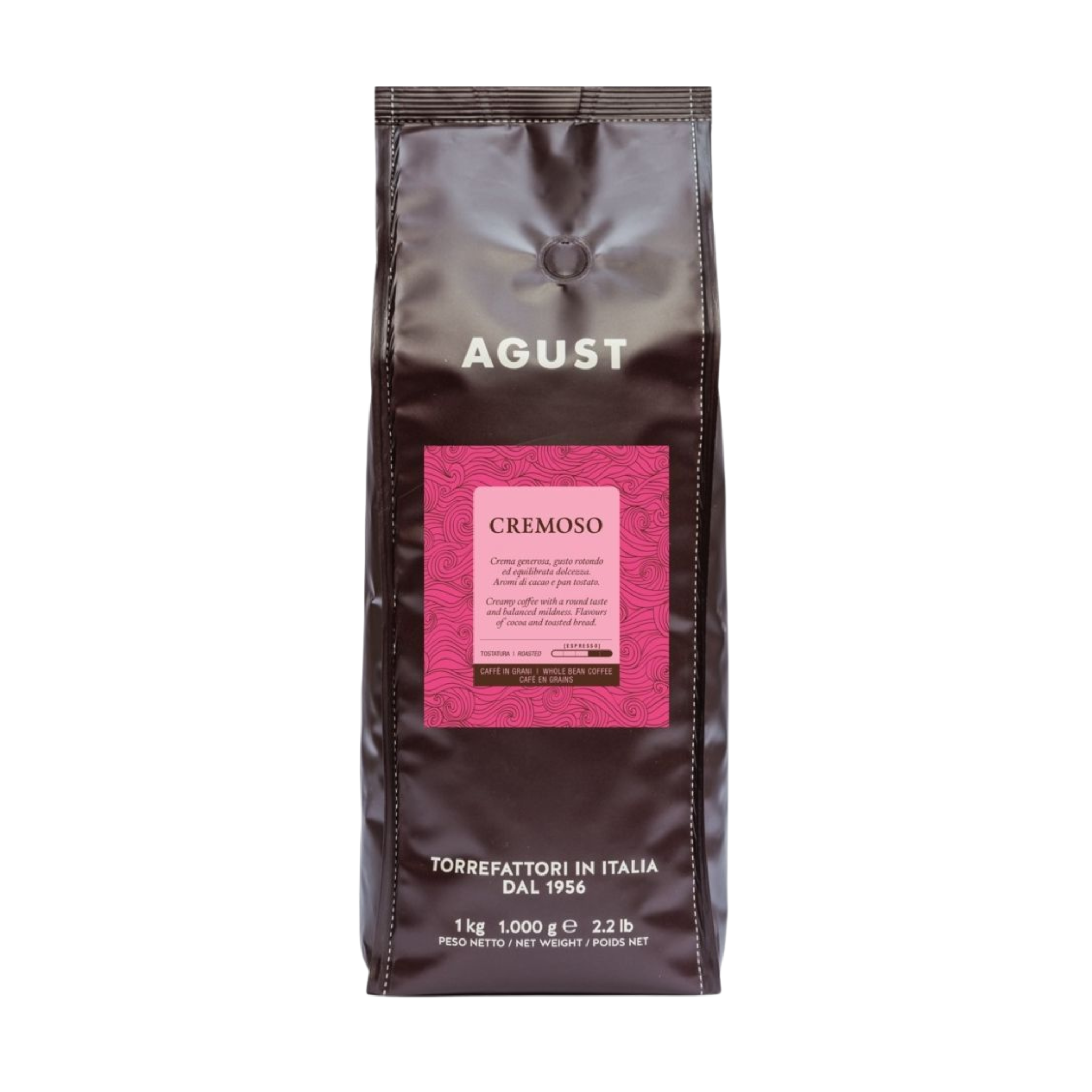 Cremoso coffee beans 1 kg - Agust