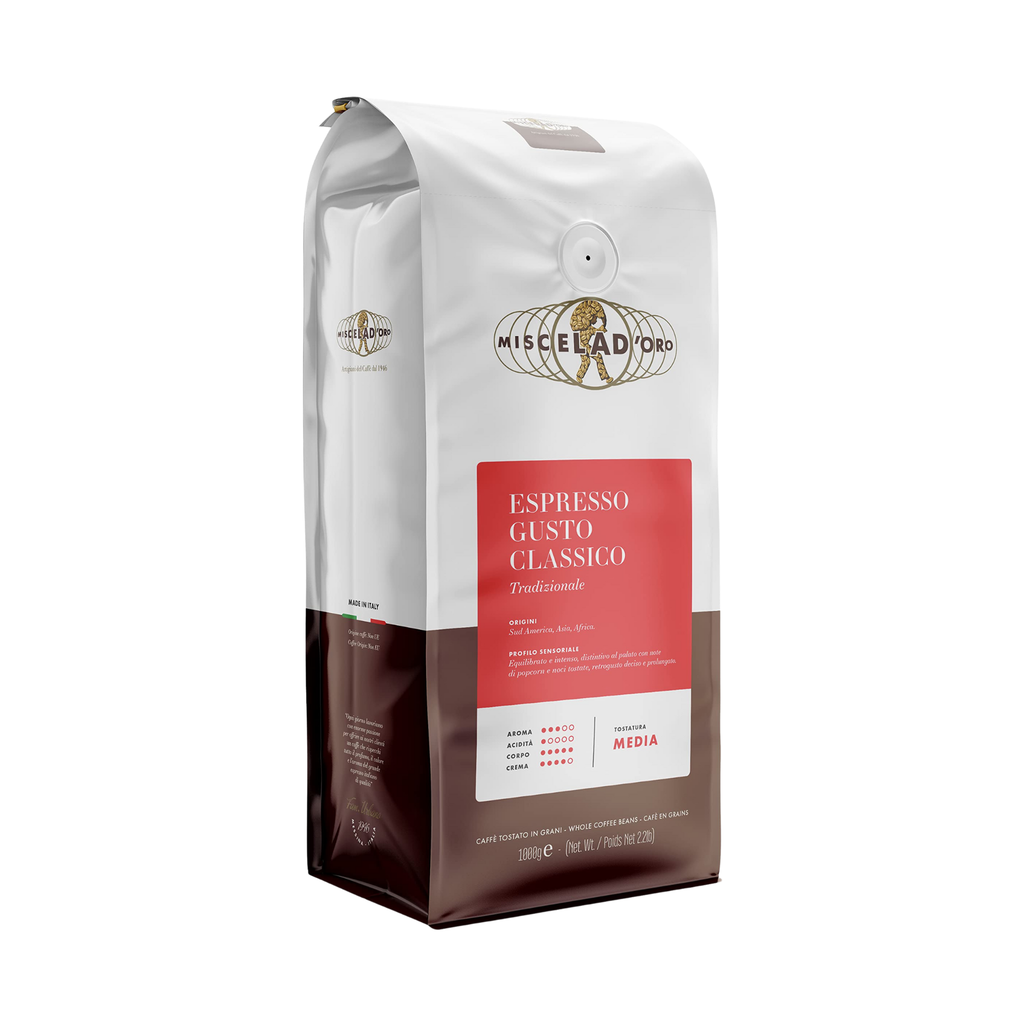 Gusto Classico coffee beans 1 kg - Miscela d'Oro