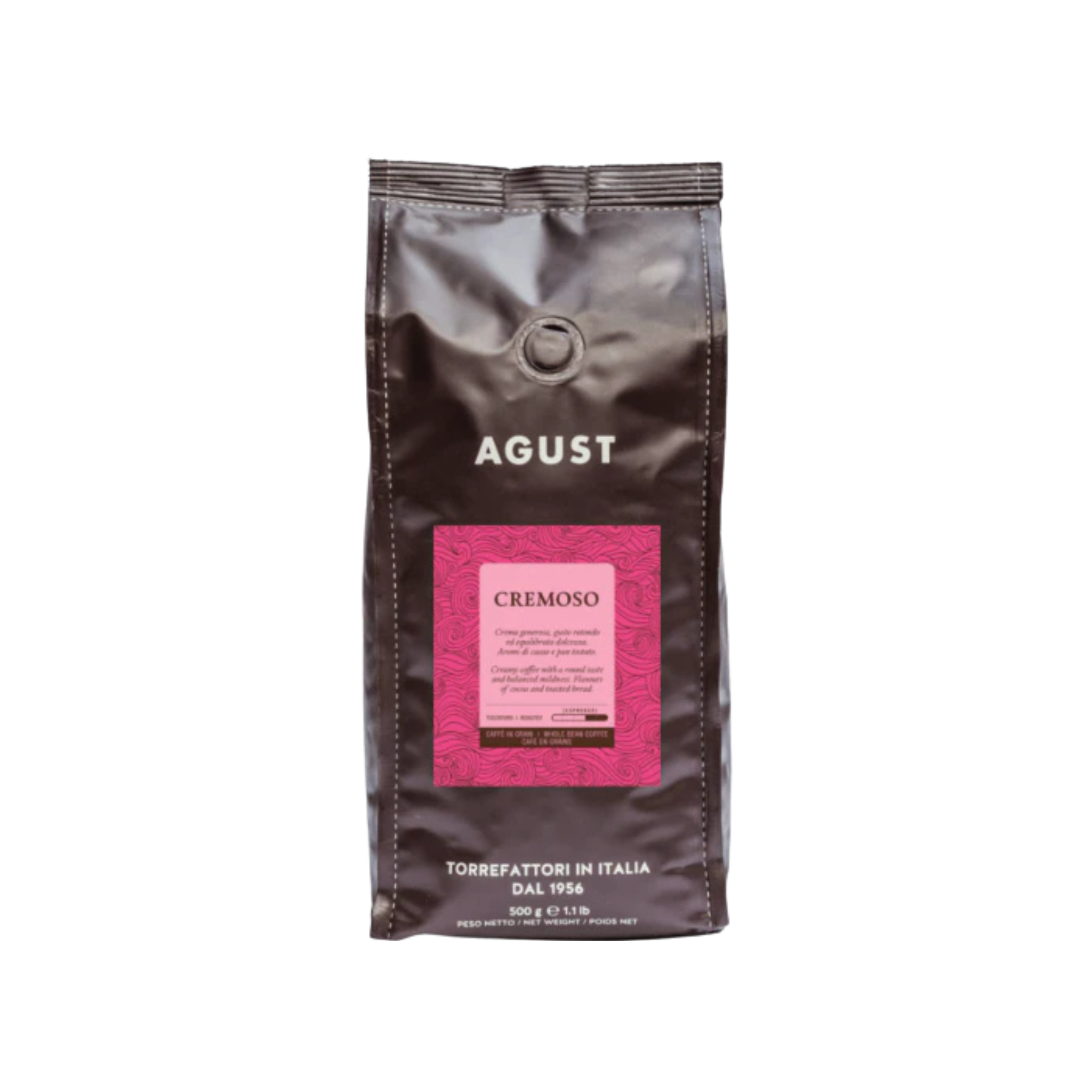 Cremoso espresso coffee beans 500 g - Agust