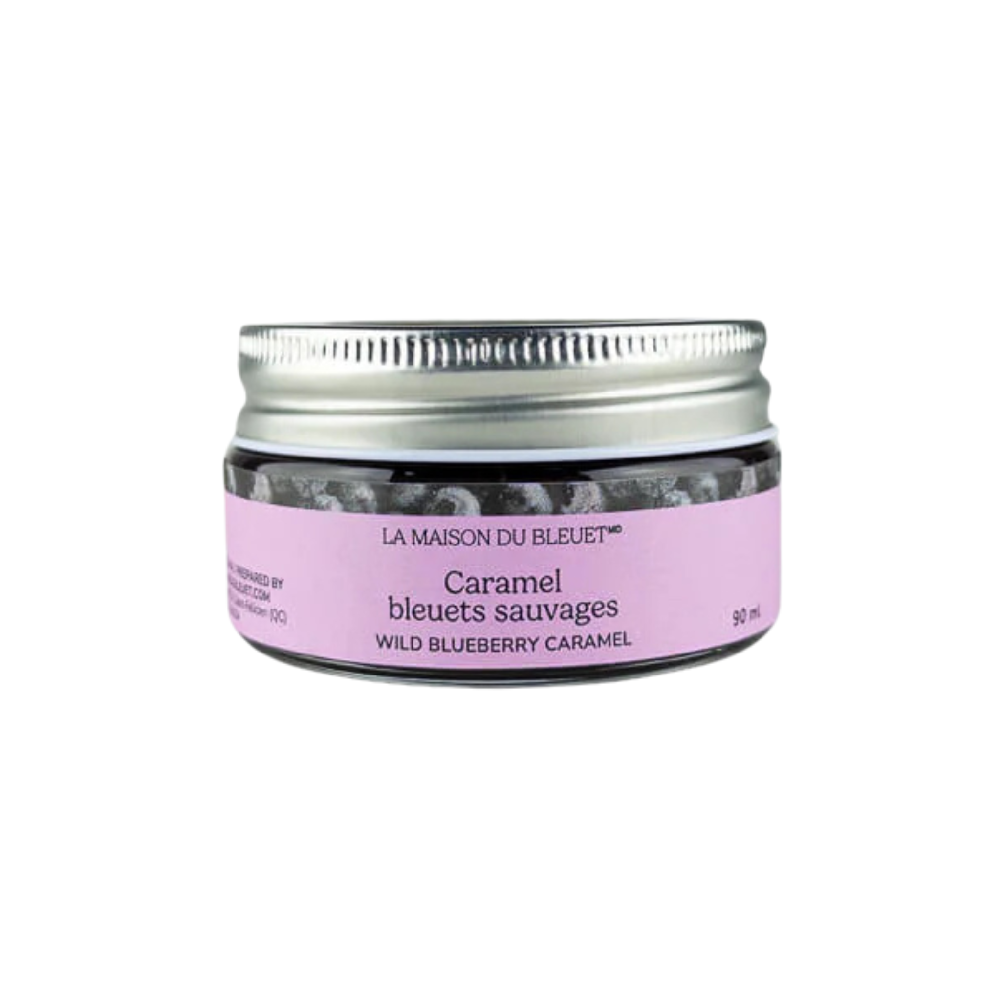 Caramel de bleuets sauvages 90 ml - La Maison du Bleuet