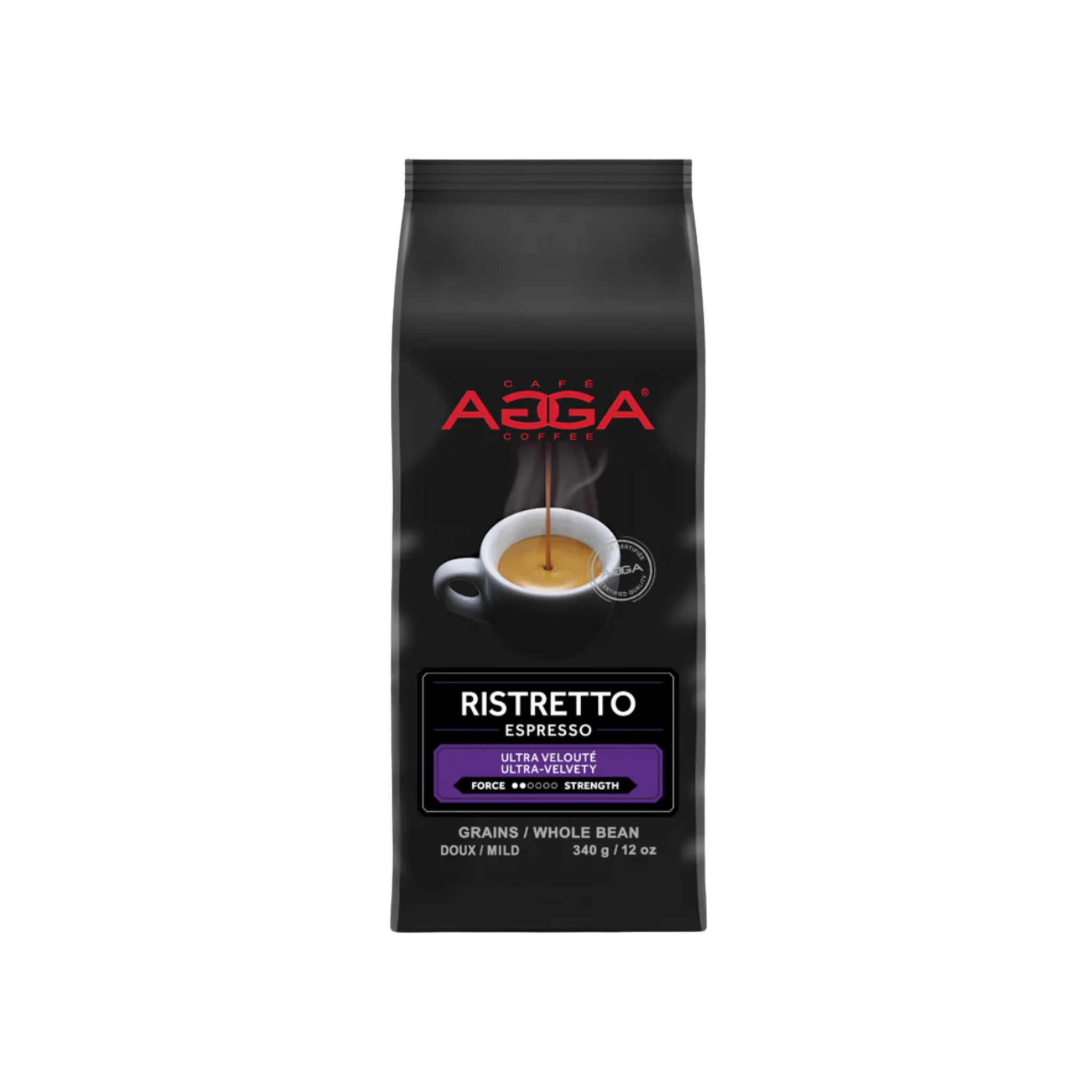 Ristretto coffee beans 340 g - AGGA