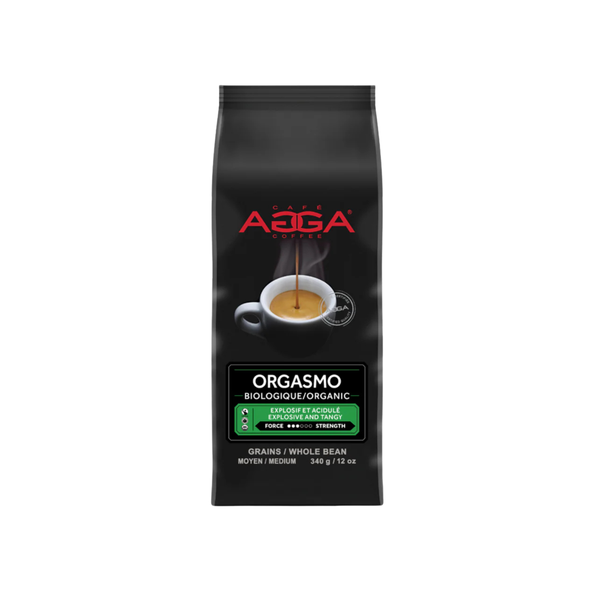 Orgasmo coffee beans 340 g - AGGA