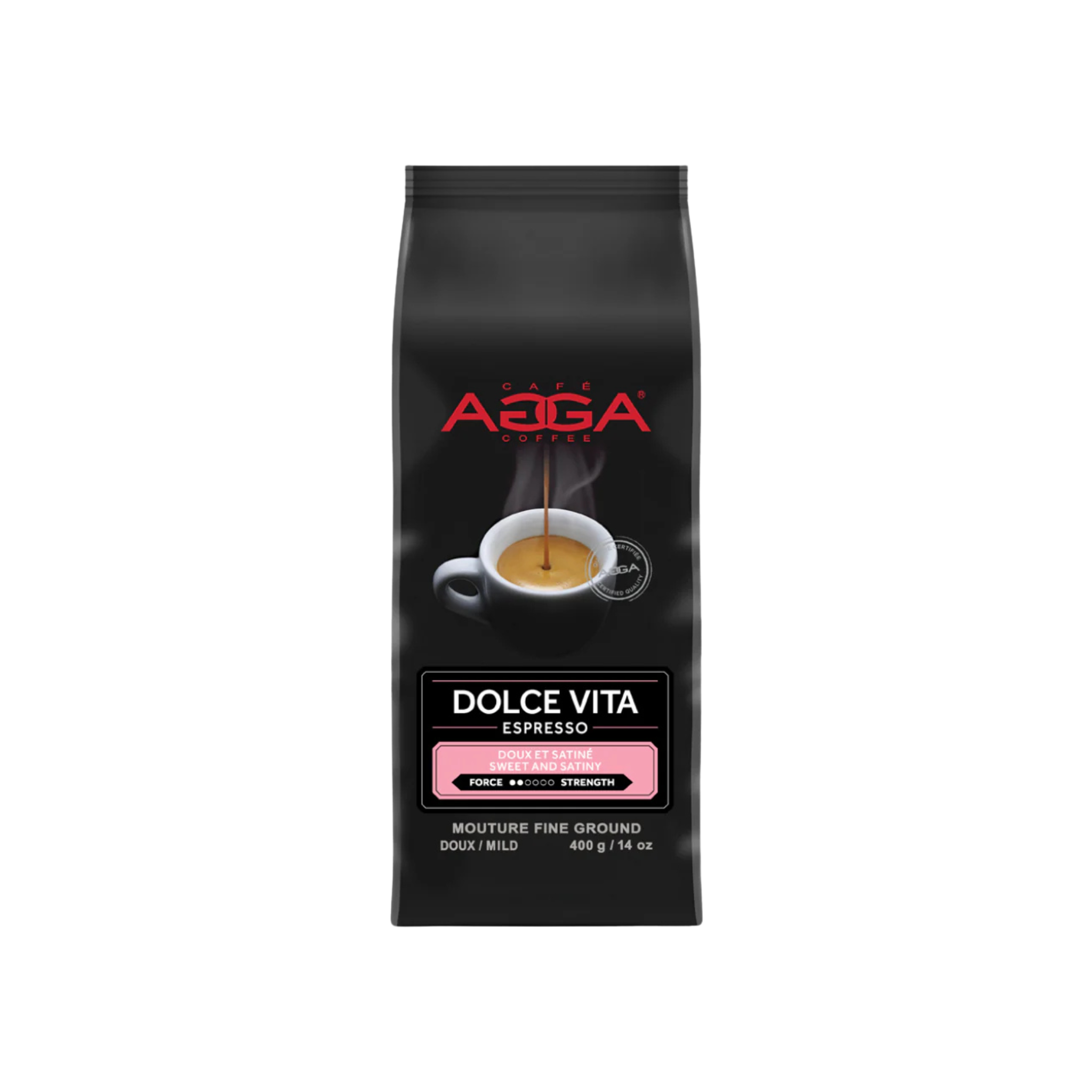 Dolce Vita ground coffee 400 g - AGGA