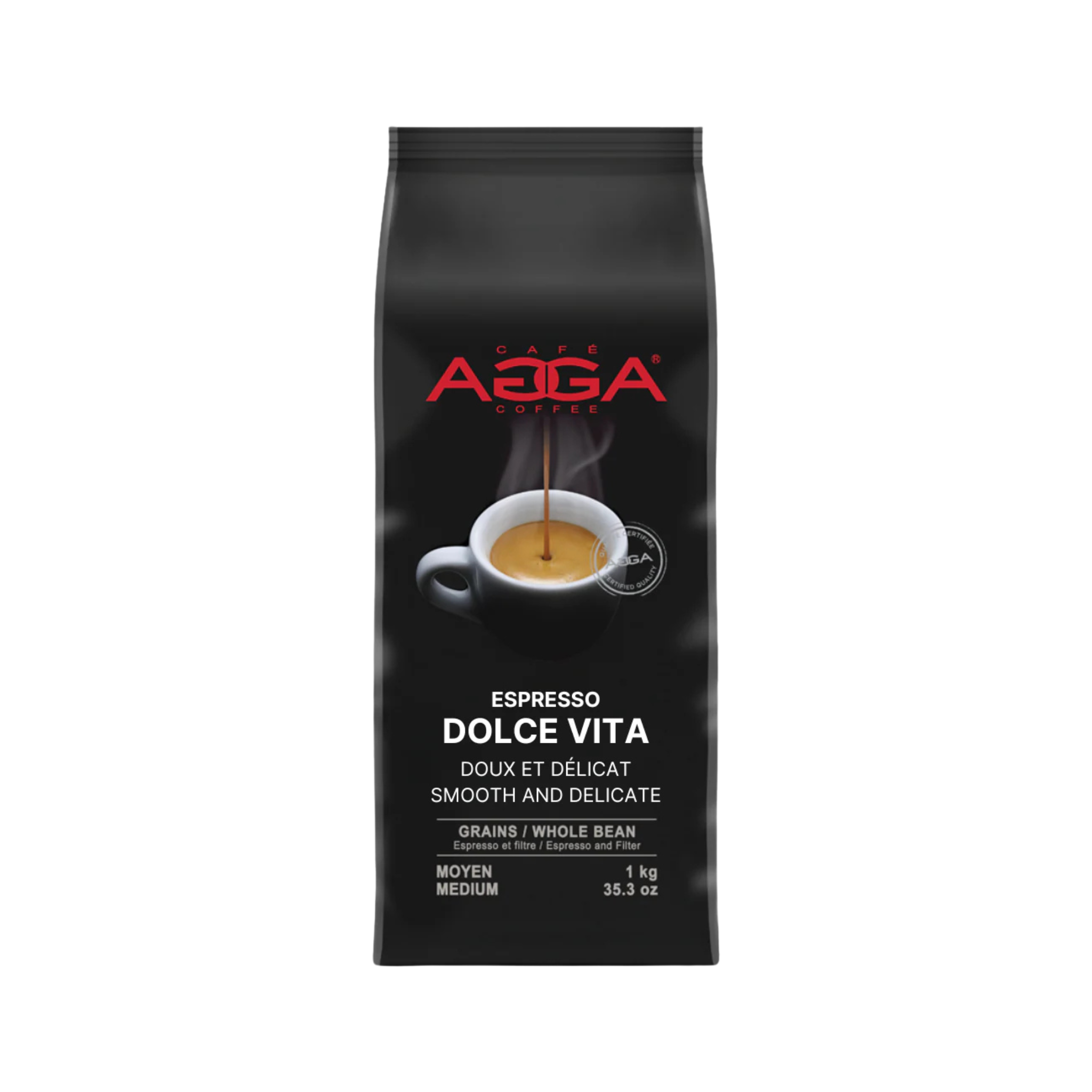 Dolce Vita ground coffee 1 kg - AGGA