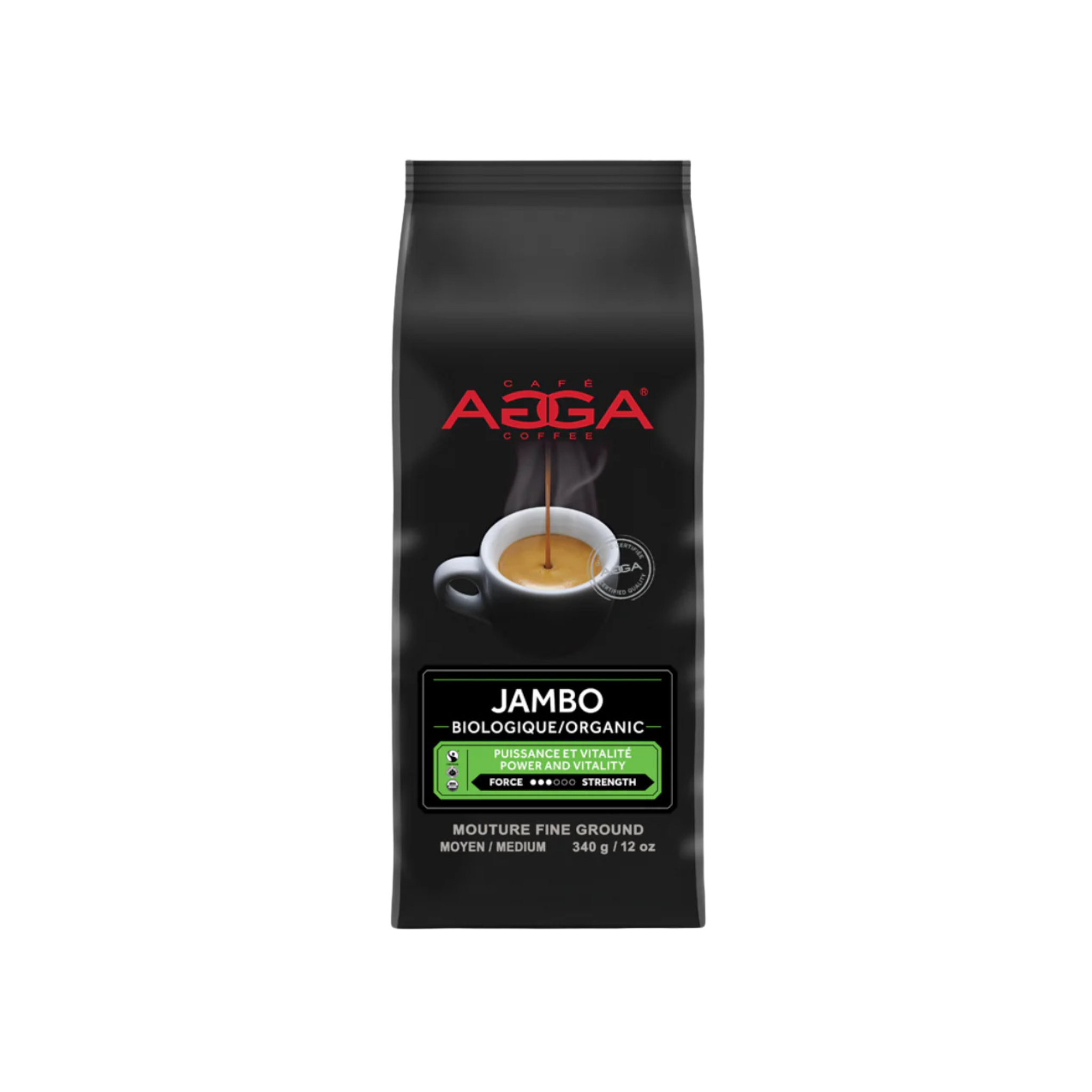 Jambo Organic Coffee Beans 340g - AGGA