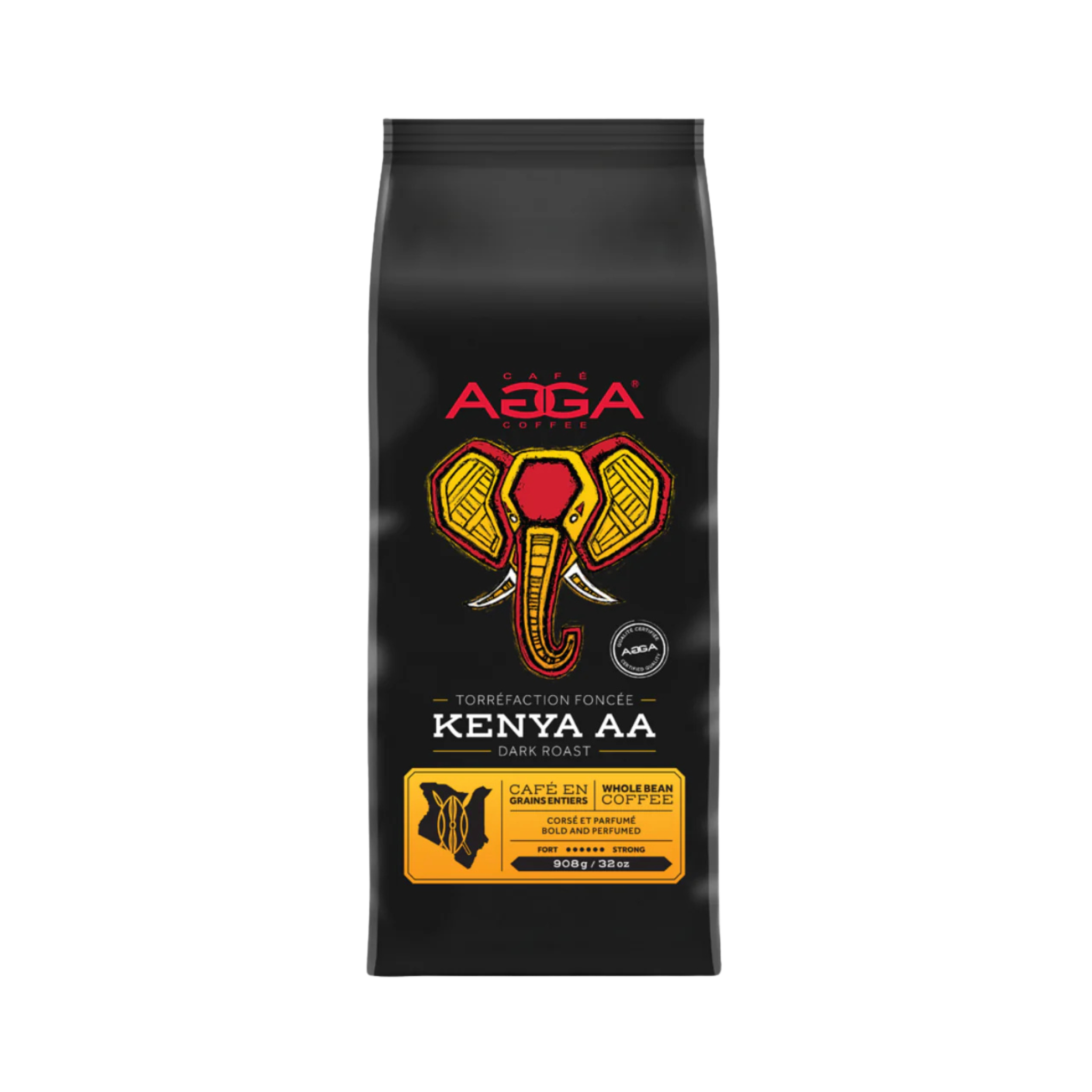 Coffee beans Kenya AA 908 g - AGGA