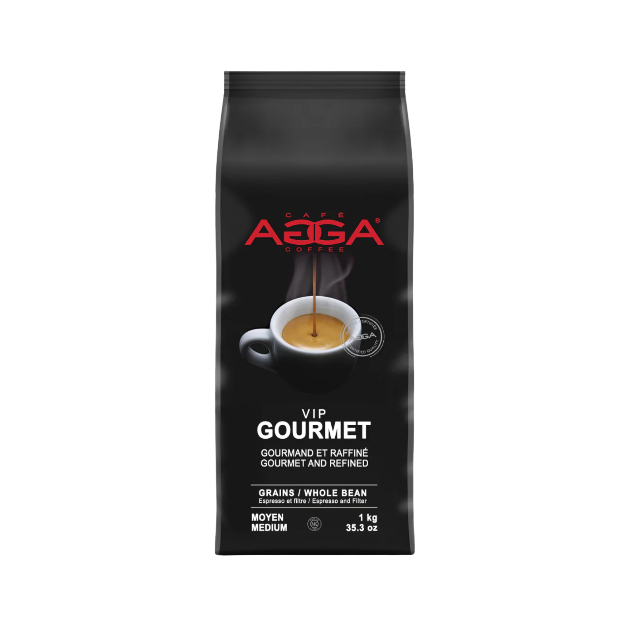 VIP Gourmet coffee beans 1 kg - AGGA
