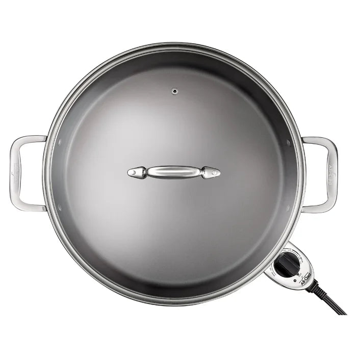 Poêle antiadhésive électrique large Skillet 14 po avec couvercle - All Clad (Démo)