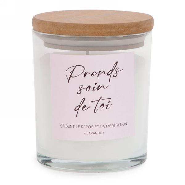 "Take care of yourself" candle