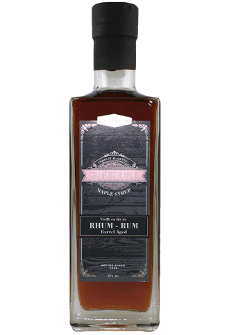 Rum-flavored maple syrup 375ml