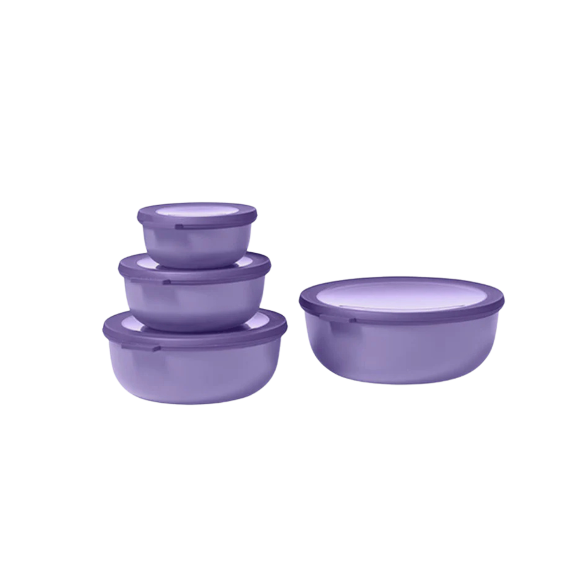Ensemble de 4 bols multifonctions Mauve Cirqula - Mepal
