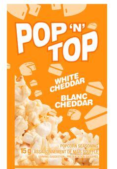 White Cheddar Popcorn Seasoning 15g