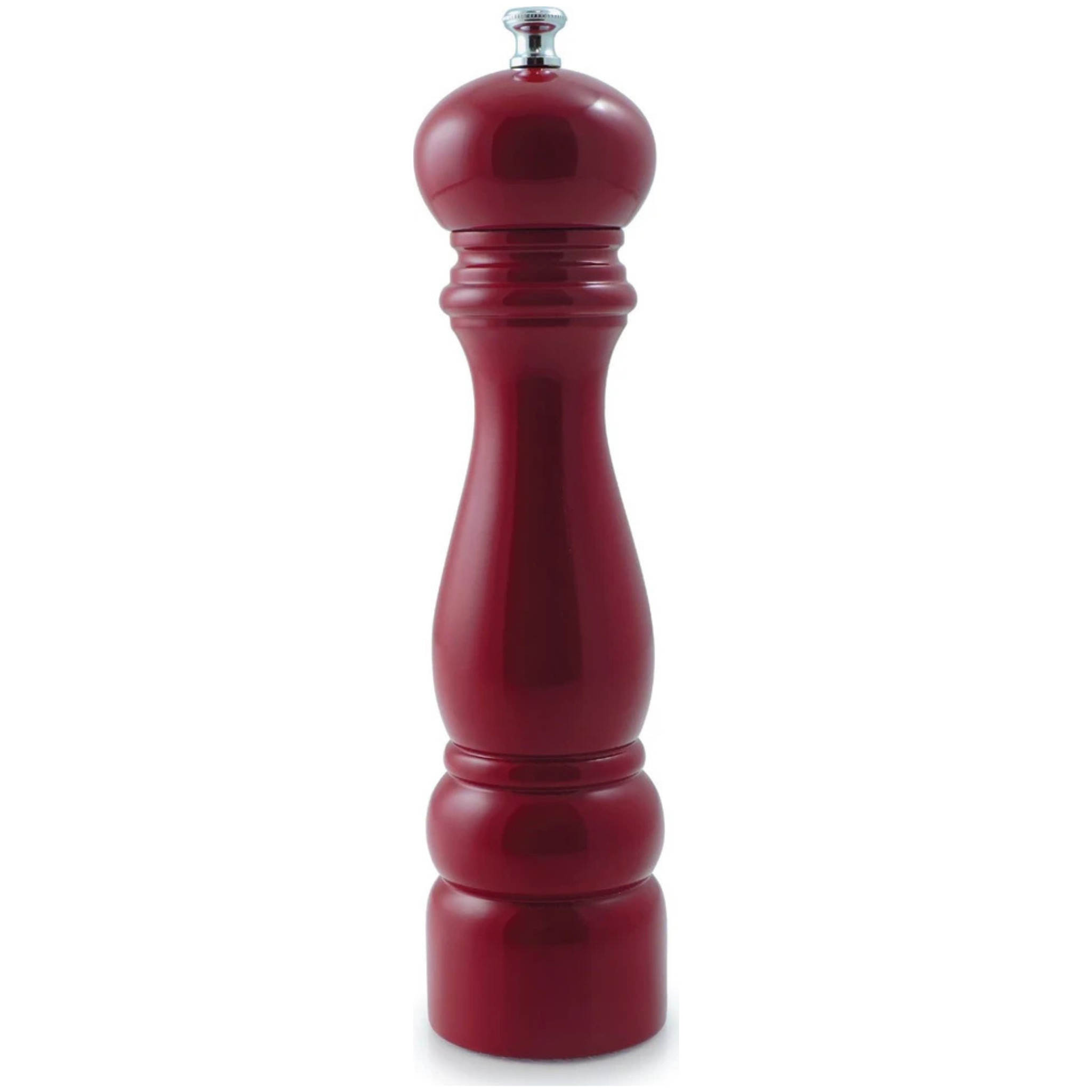 Moulin à sel Connoisseur Munich Bois Laqué Rouge 9" - Swissmar