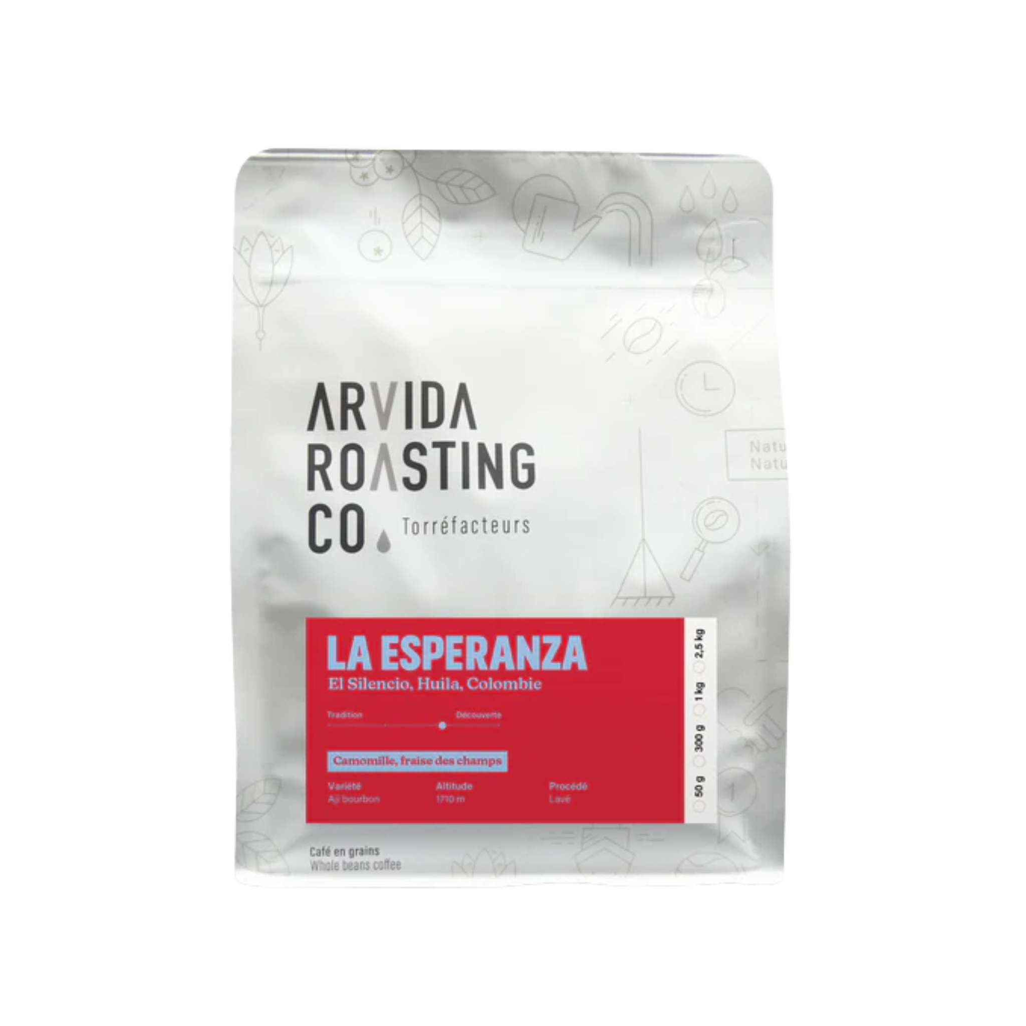 Café en grains La Esperanza 300 g - Arvida Roasting Co