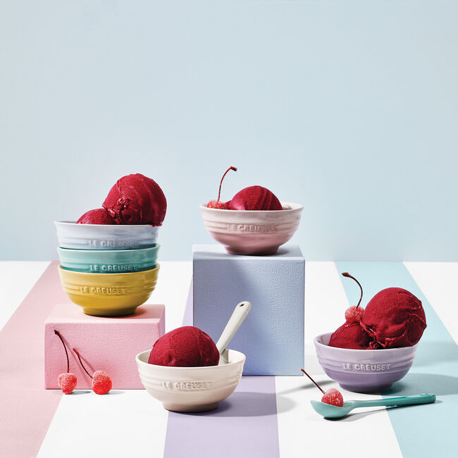 Set of 6 small bowls from the Sorbet collection - Le Creuset 
