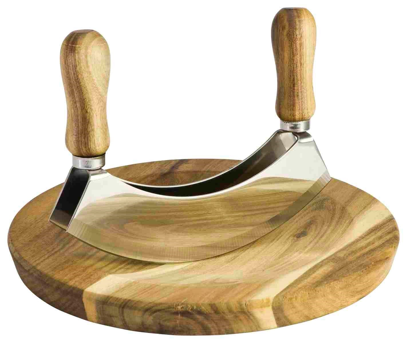 Ensemble de couteaux et planche en bois