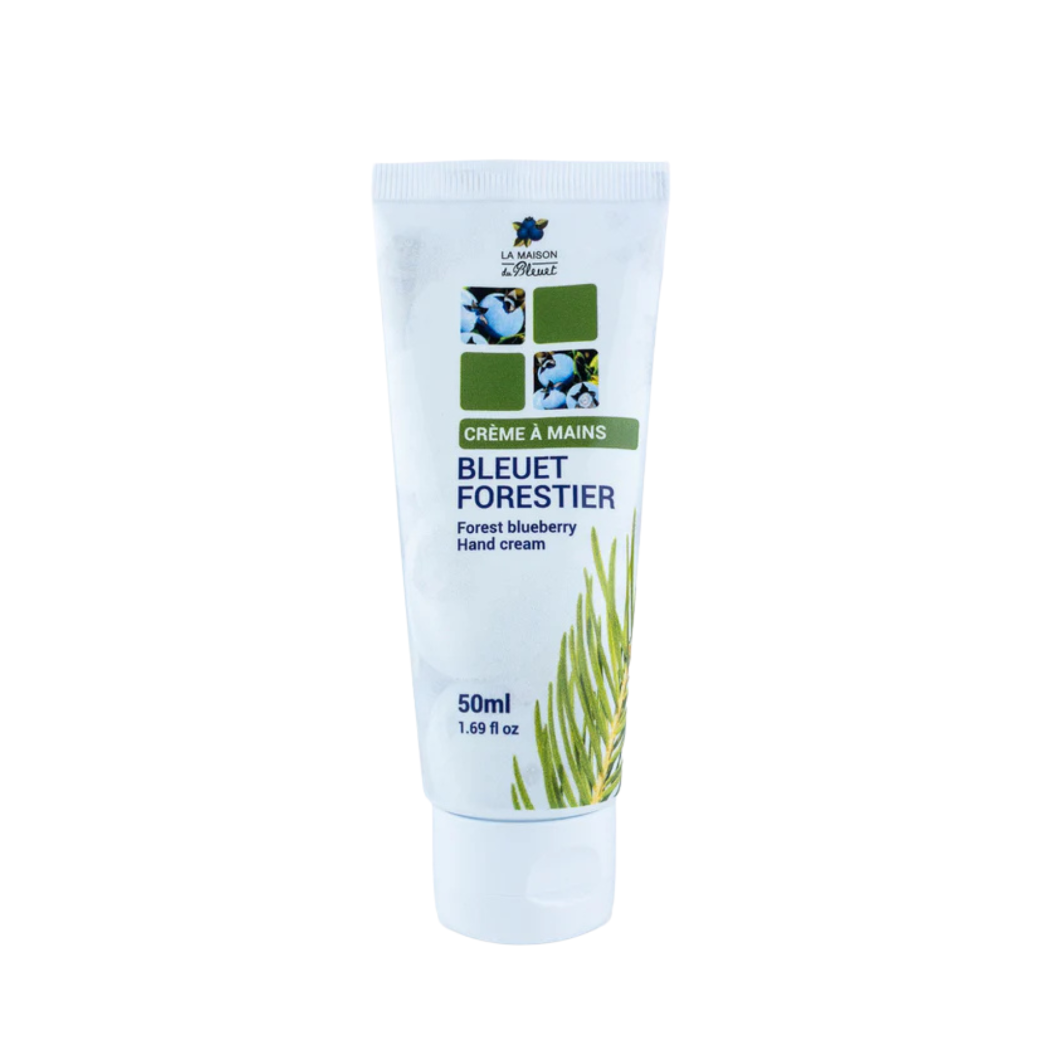 Crème à mains bleuet forestier 50ml - La Maison du Bleuet